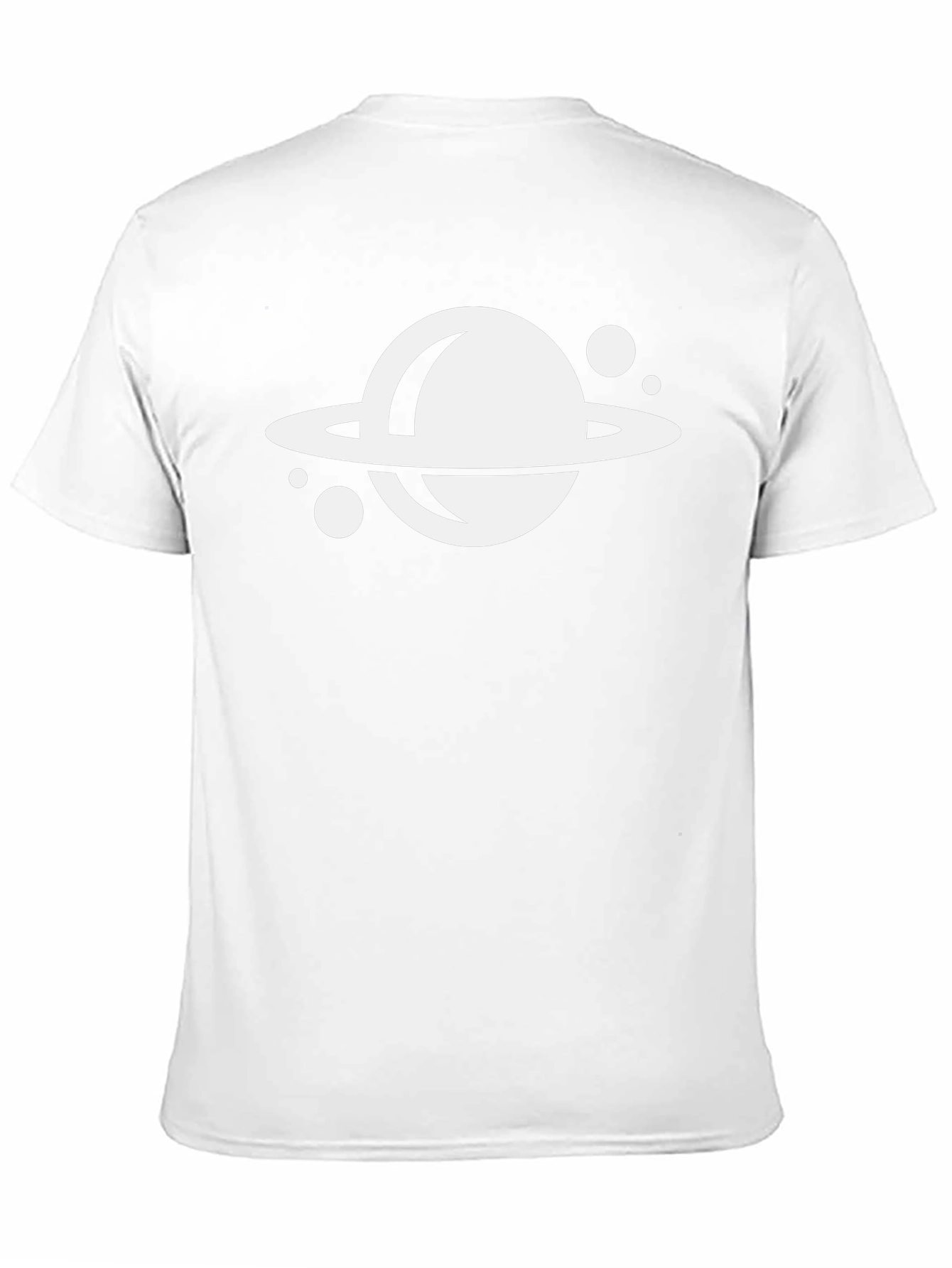 Planet Graphic Tee - Black Cotton T-Shirt