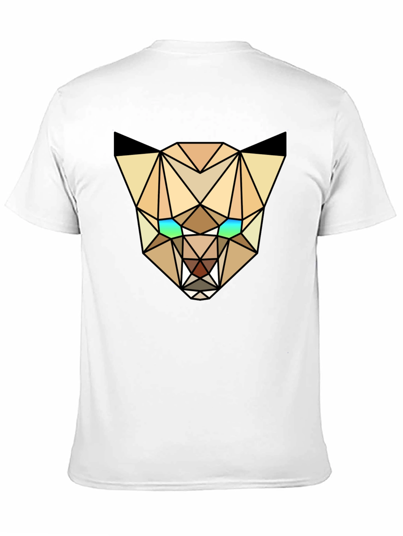 Geometric Lynx Tee - Modern Graphic T-Shirt