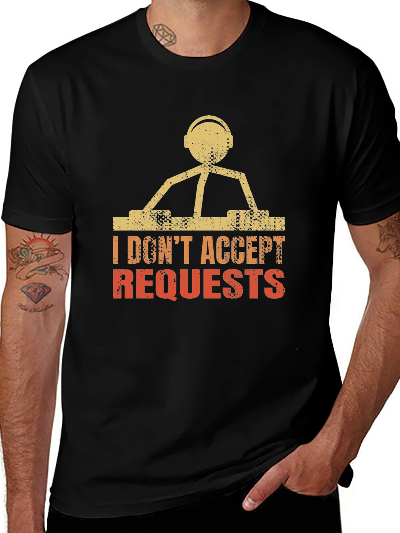 DJ No Requests Graphic Tee