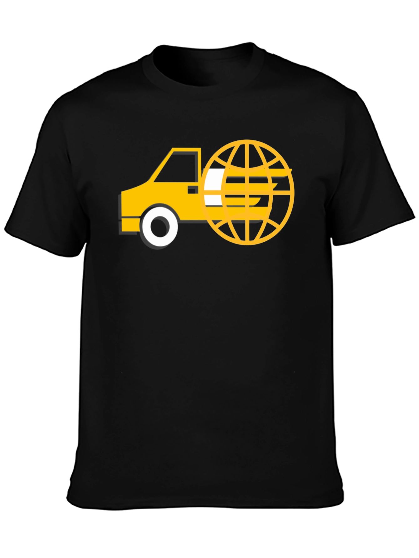 Global Delivery Black T-Shirt