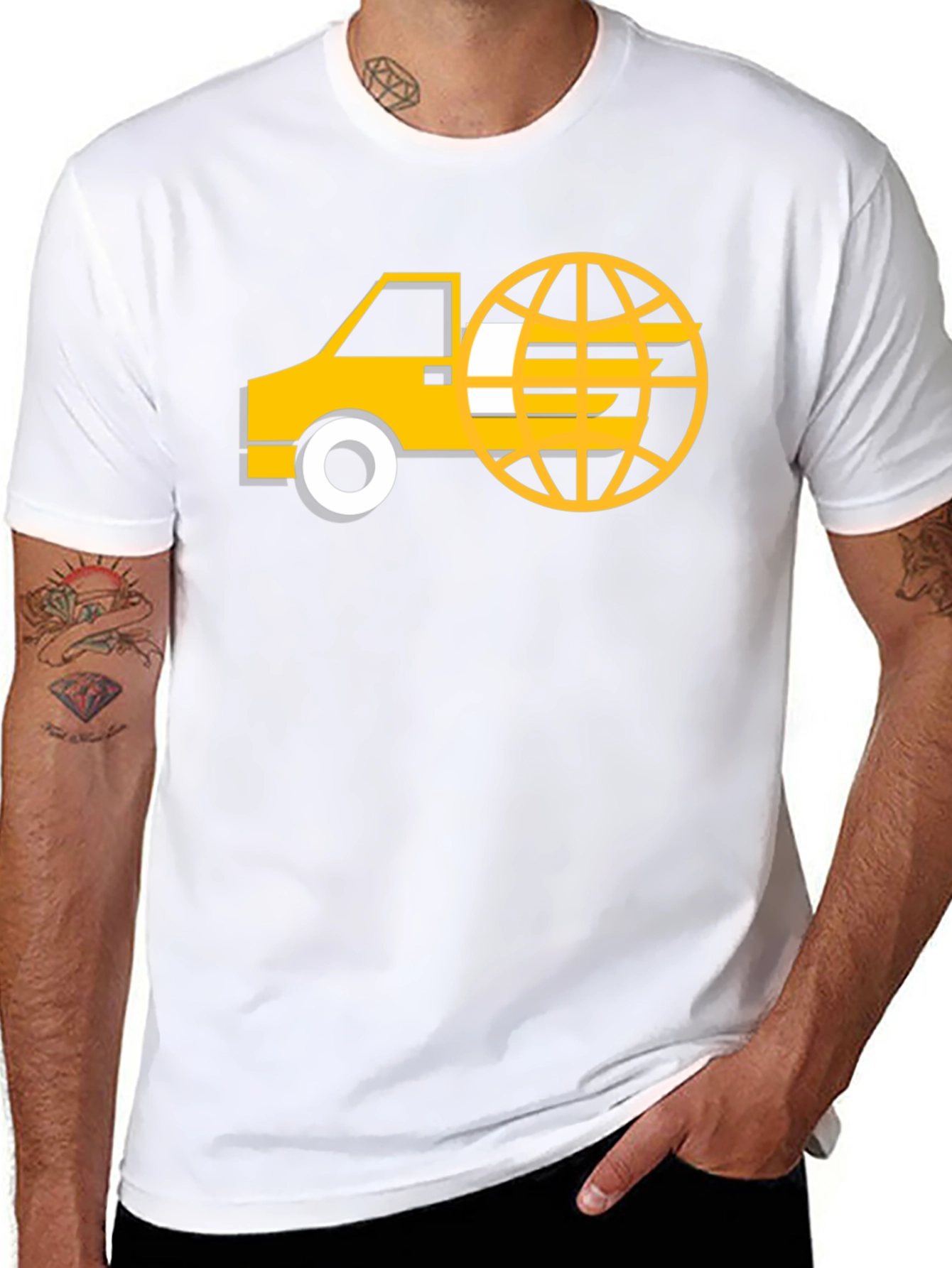 Global Delivery Black T-Shirt
