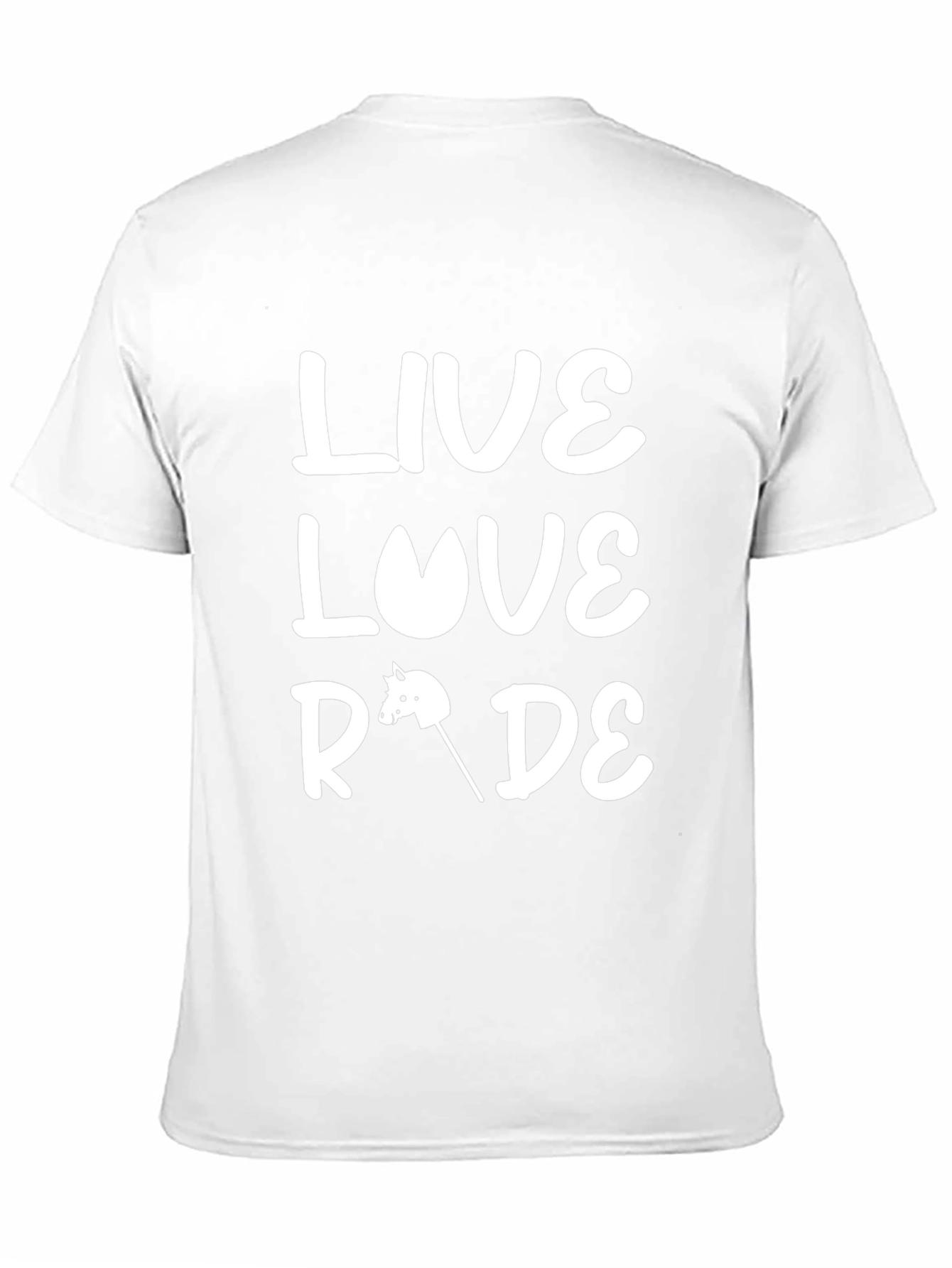 Live Love Ride Black Graphic Tee