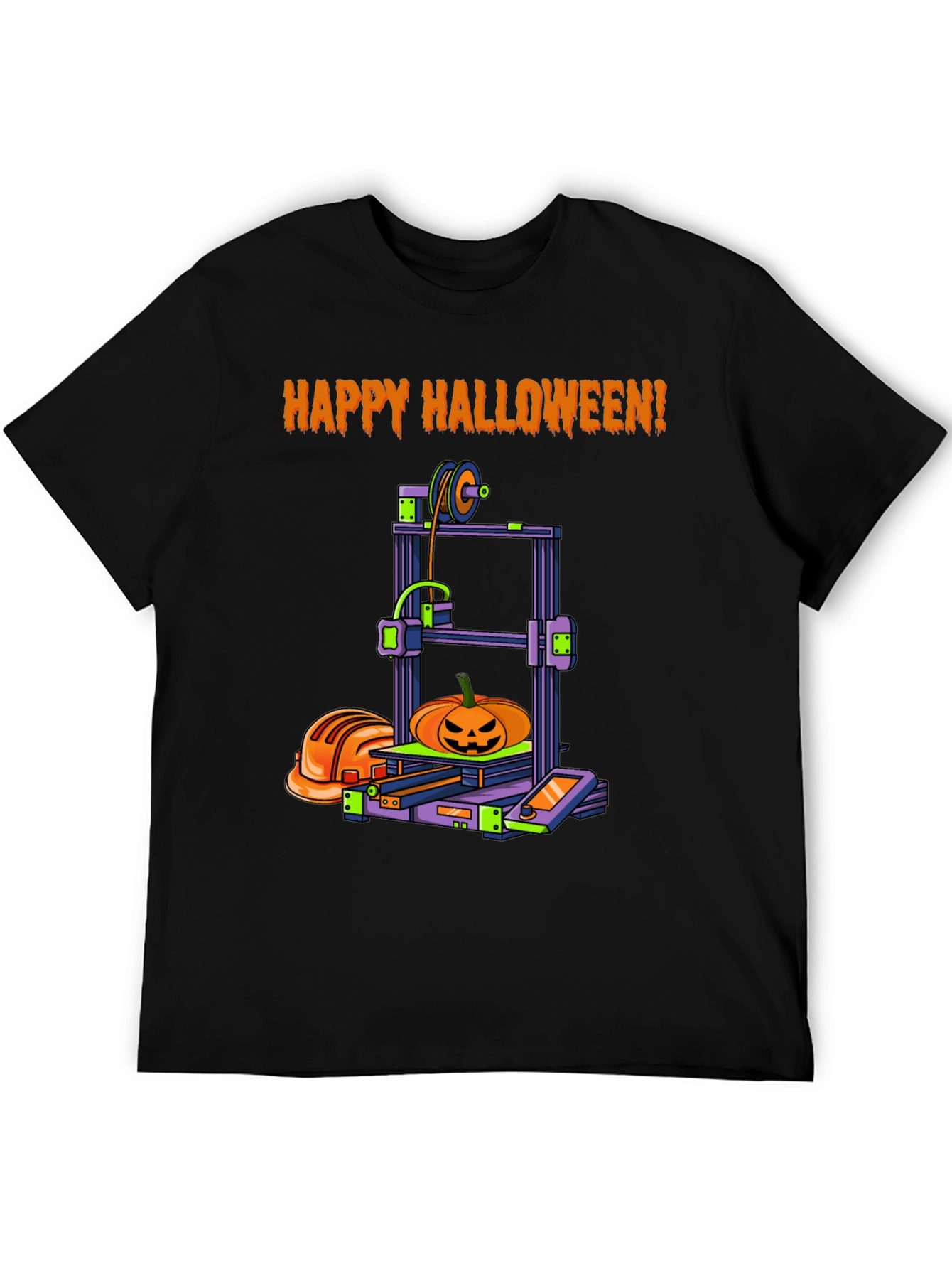 Happy Halloween 3D Printer T-Shirt