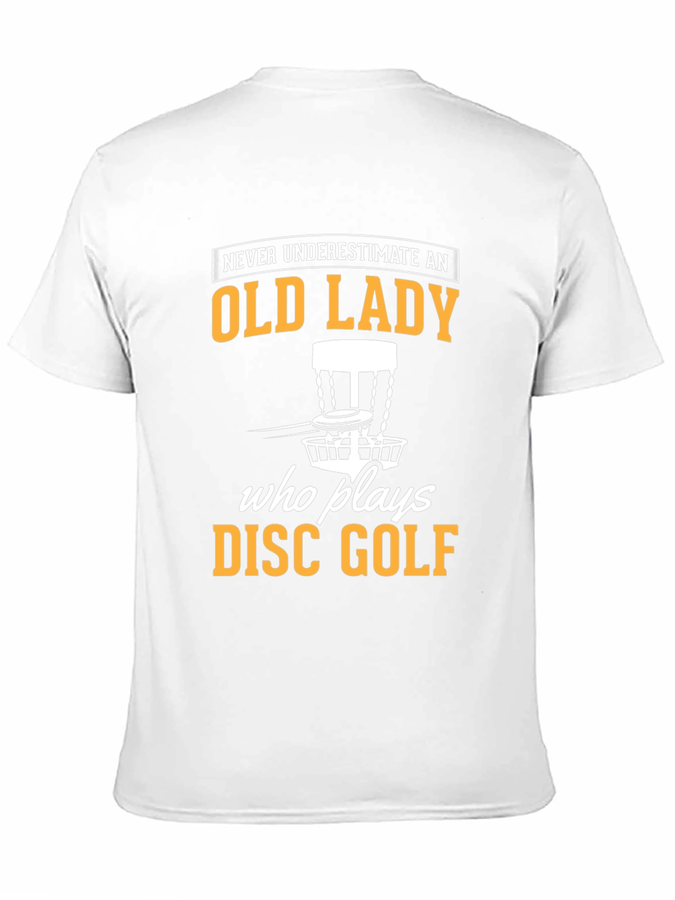 Old Lady Disc Golf T-Shirt
