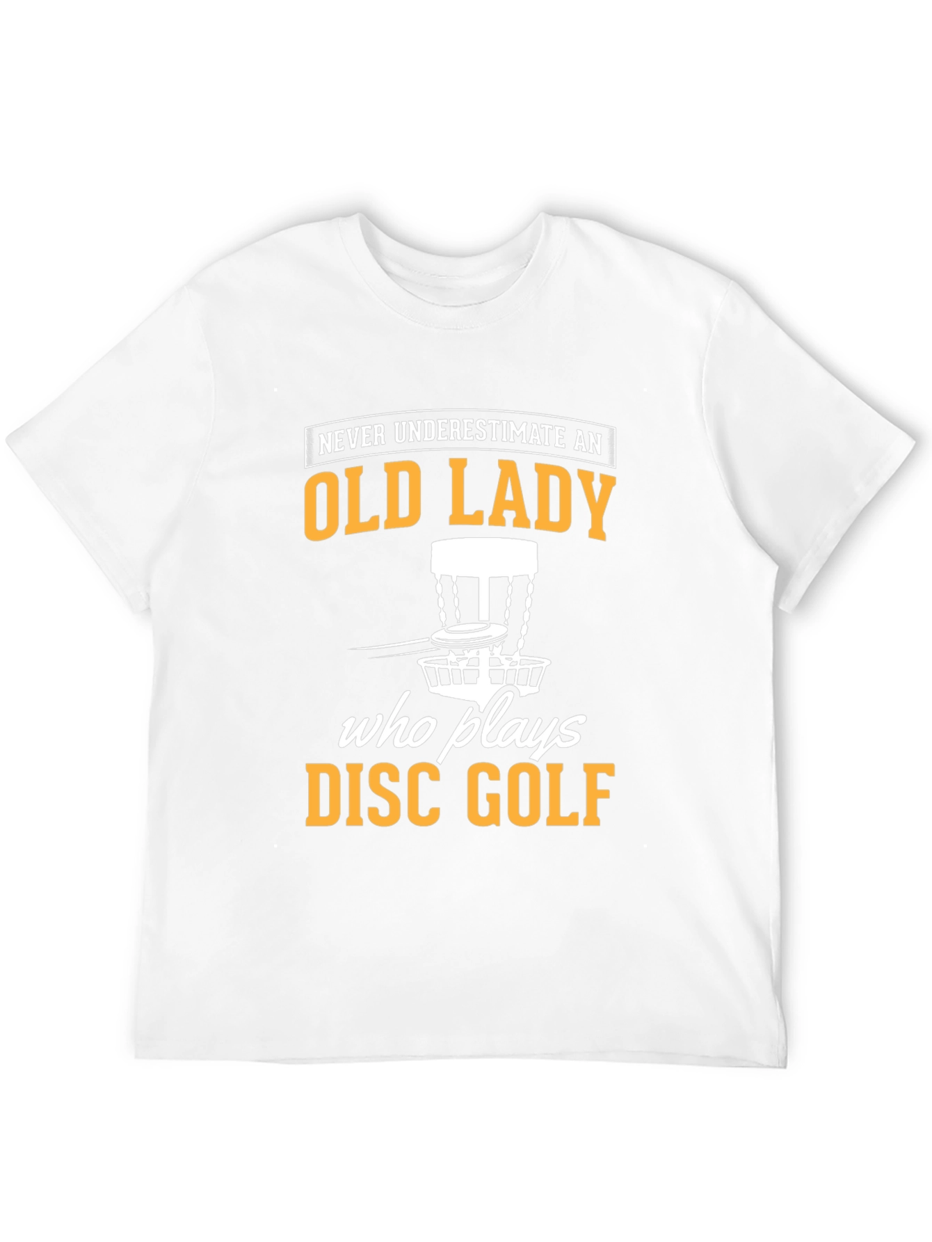 Old Lady Disc Golf T-Shirt