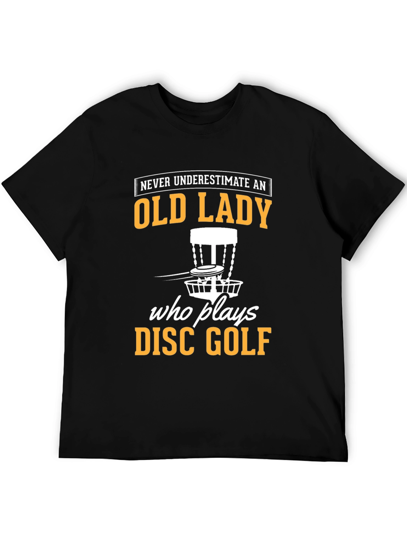 Old Lady Disc Golf T-Shirt
