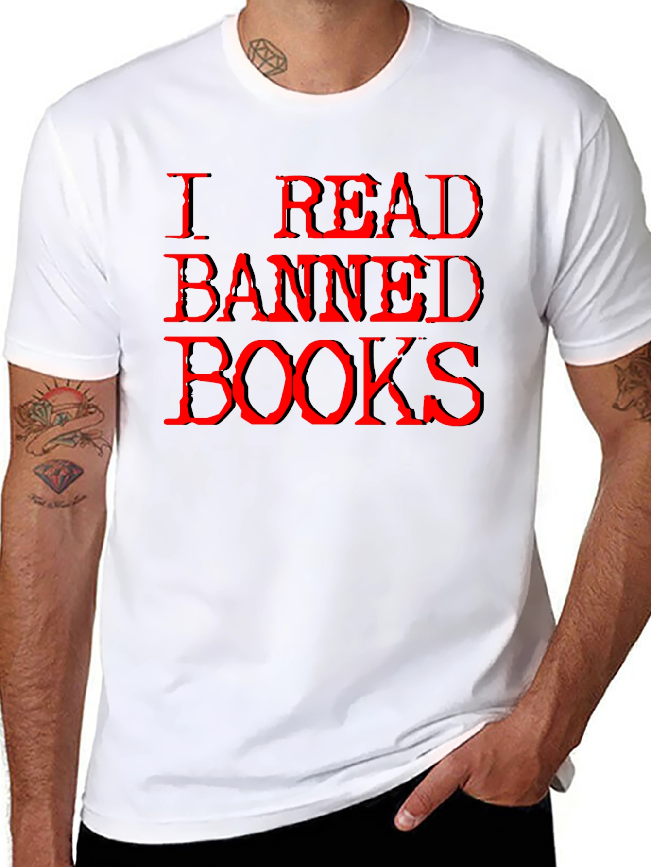I Read Banned Books Graphic T-Shirt