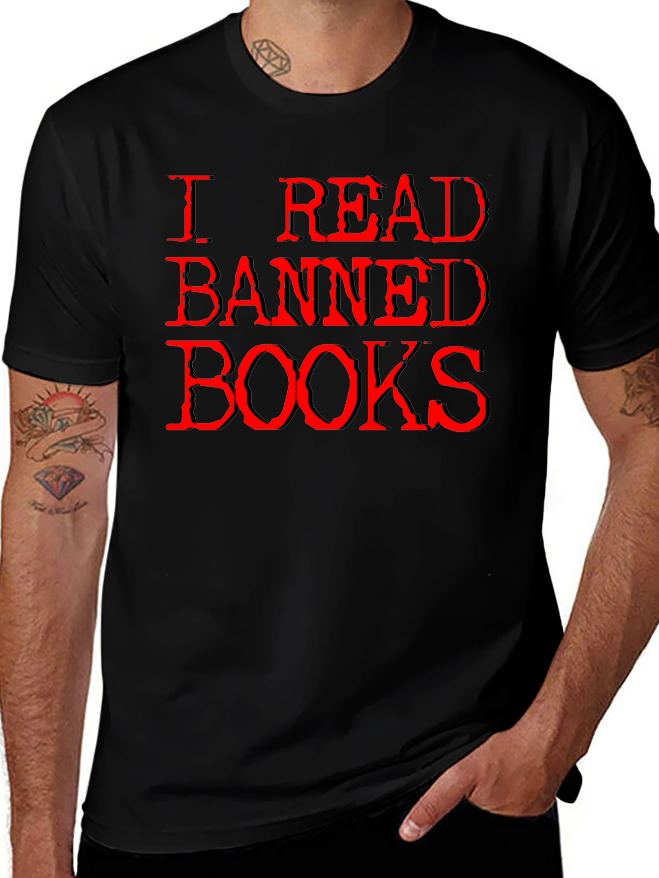 I Read Banned Books Graphic T-Shirt