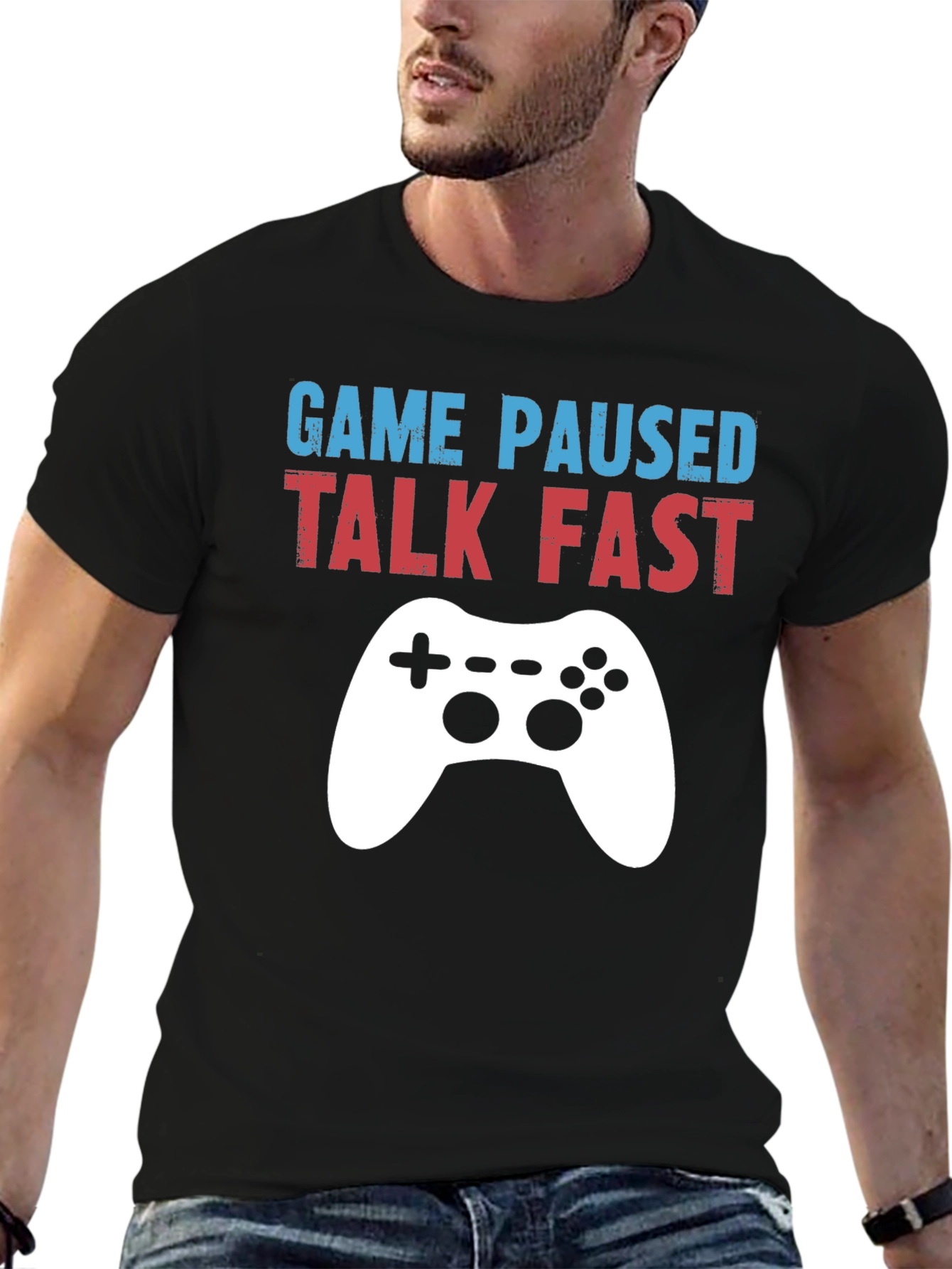 Game Paused Talk Fast Gamer T-Shirt