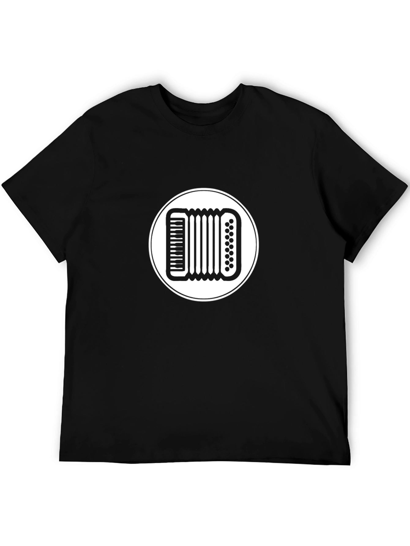 Accordion Graphic Tee - Black
