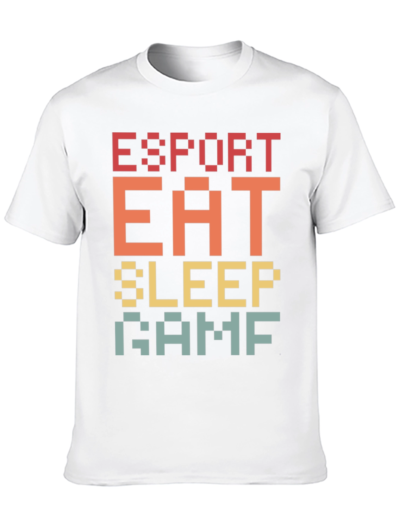 Esport Eat Sleep Game Graphic Tee