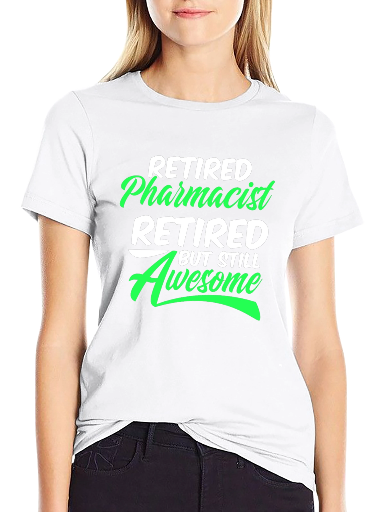 Retired Pharmacist Awesome Graphic Tee