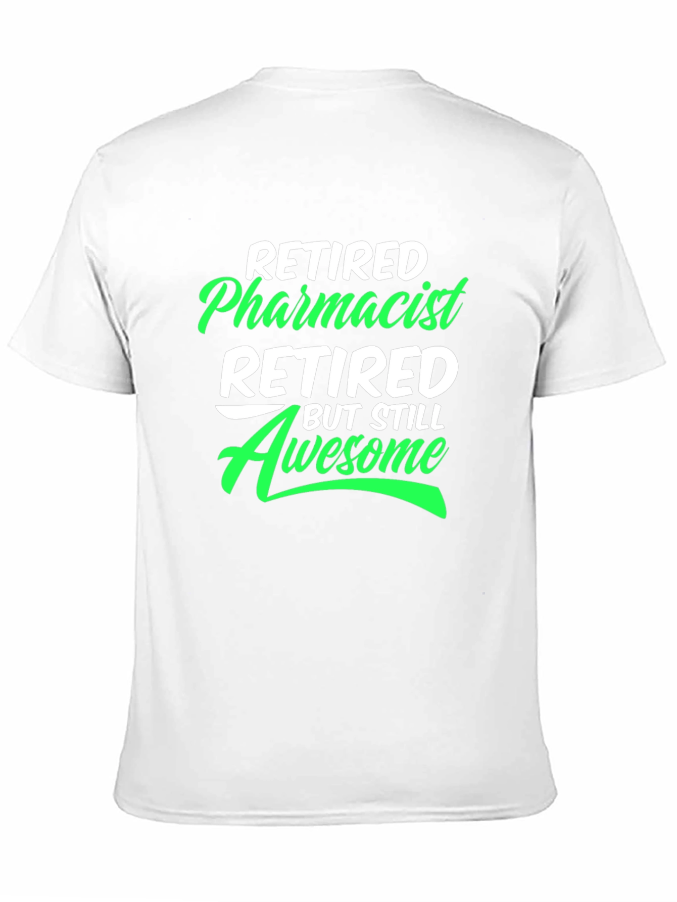 Retired Pharmacist Awesome Graphic Tee