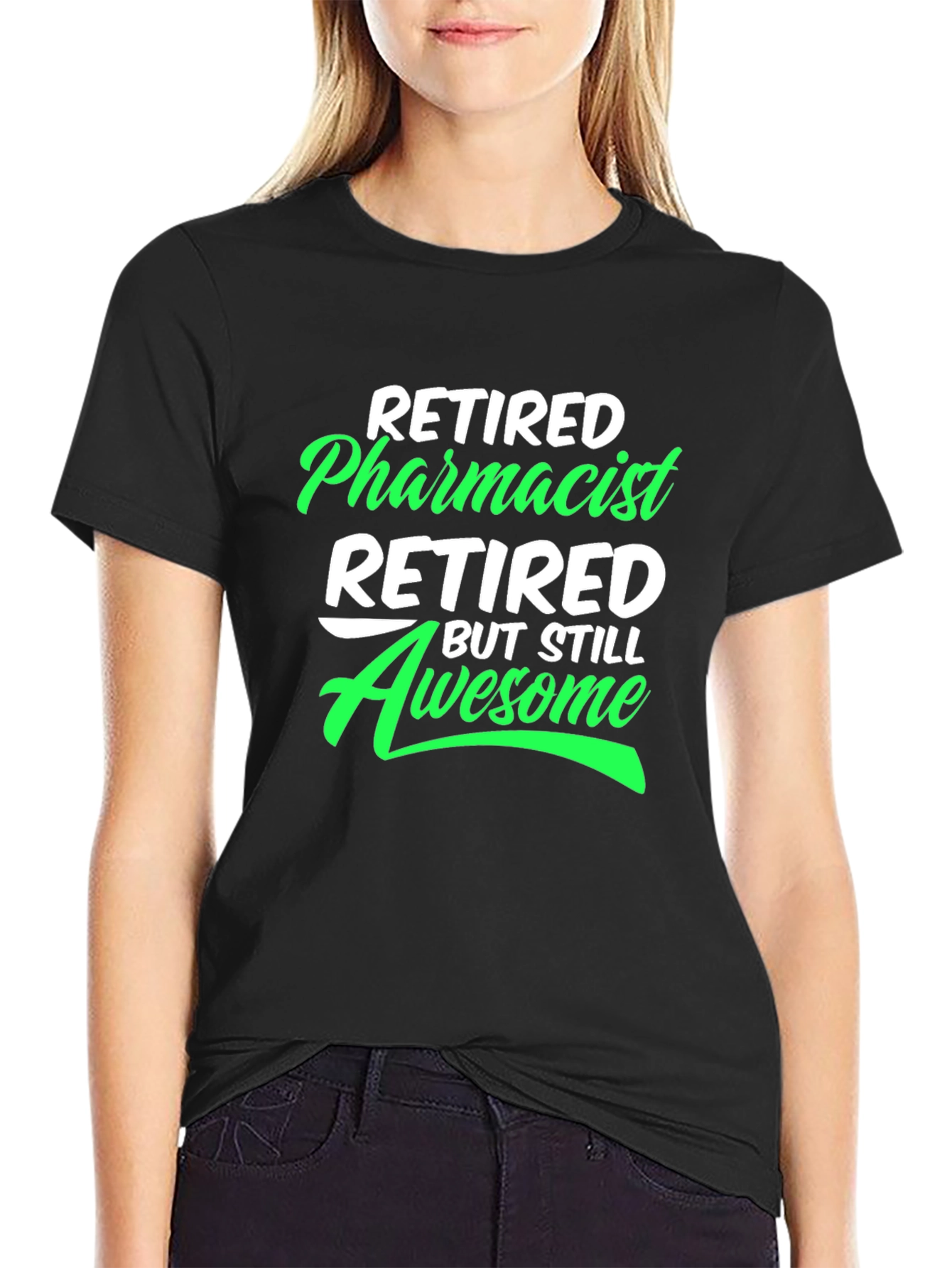 Retired Pharmacist Awesome Graphic Tee