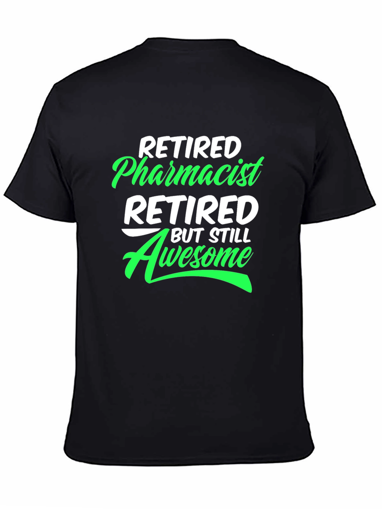 Retired Pharmacist Awesome Graphic Tee