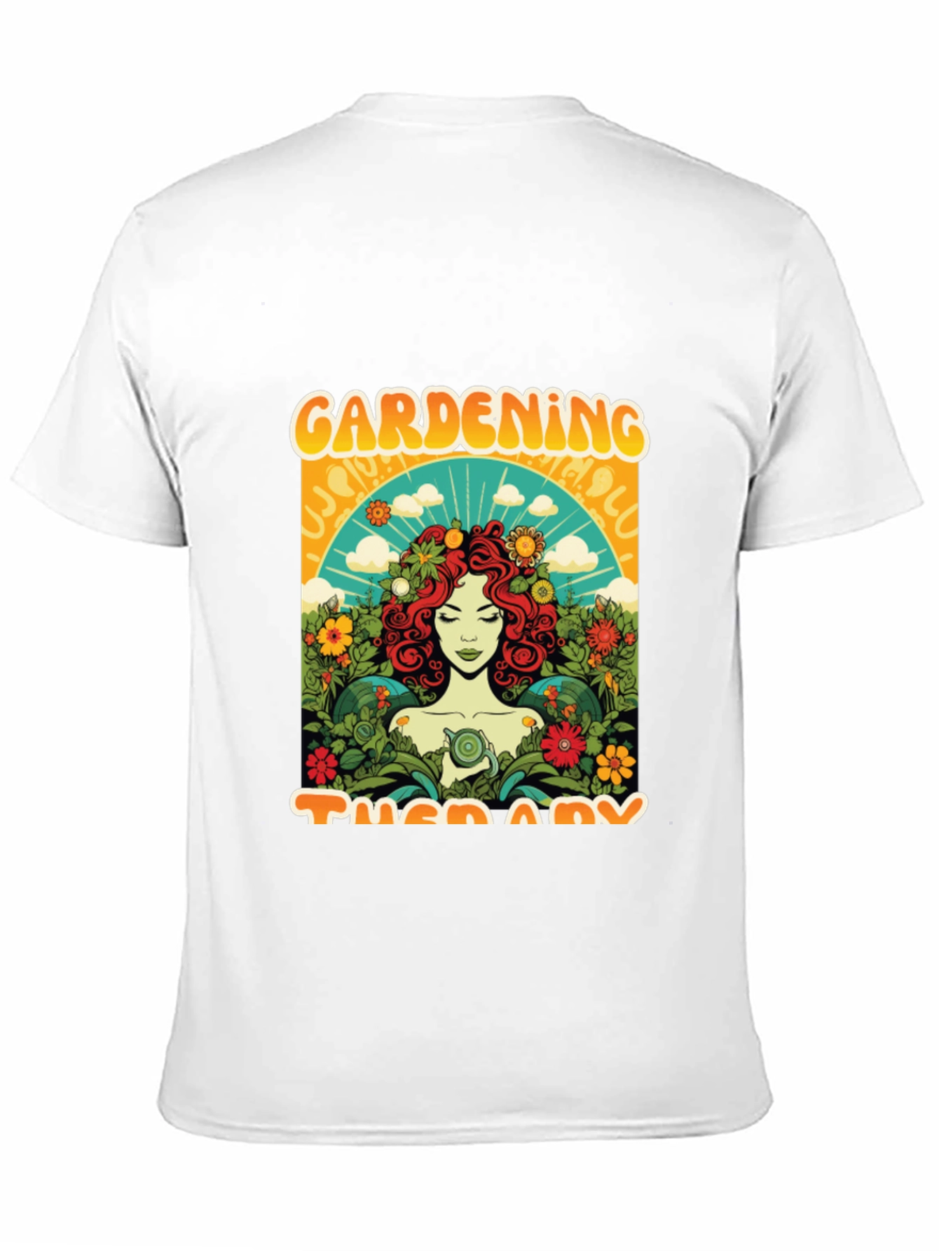 Gardening Therapy Graphic Tee