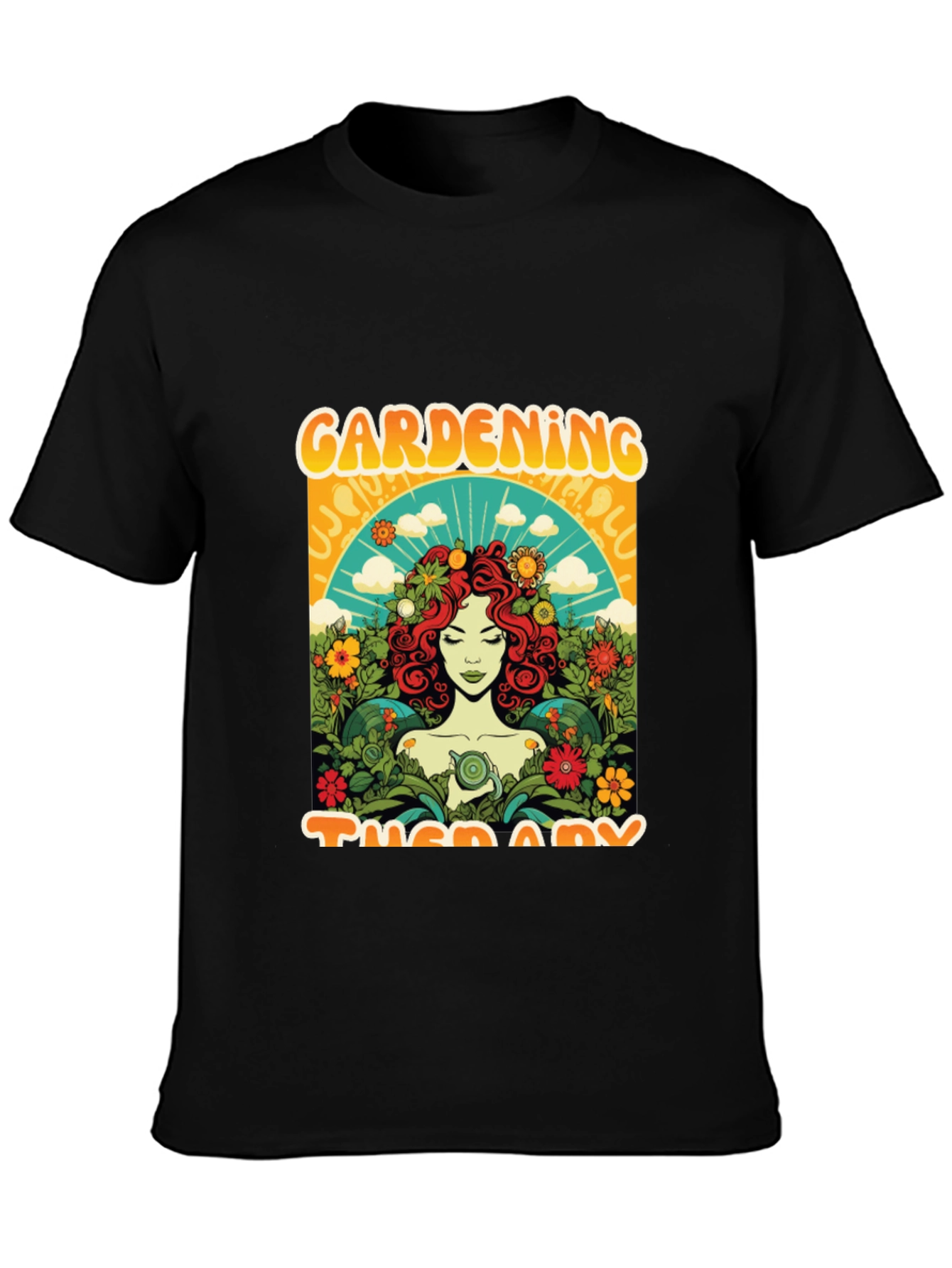 Gardening Therapy Graphic Tee