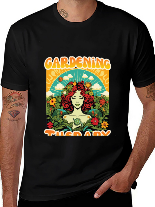 Gardening Therapy Graphic Tee
