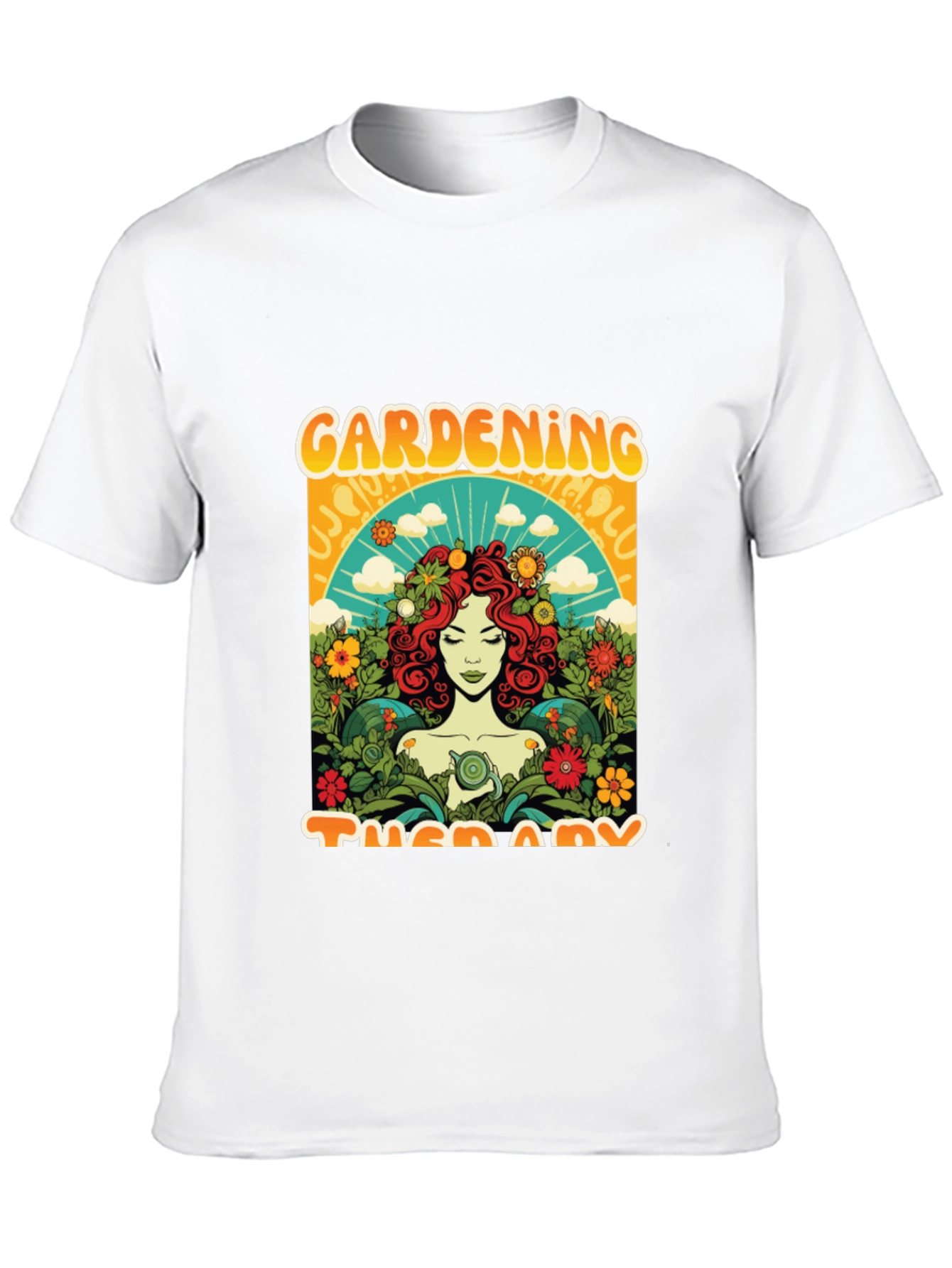 Gardening Therapy Graphic Tee