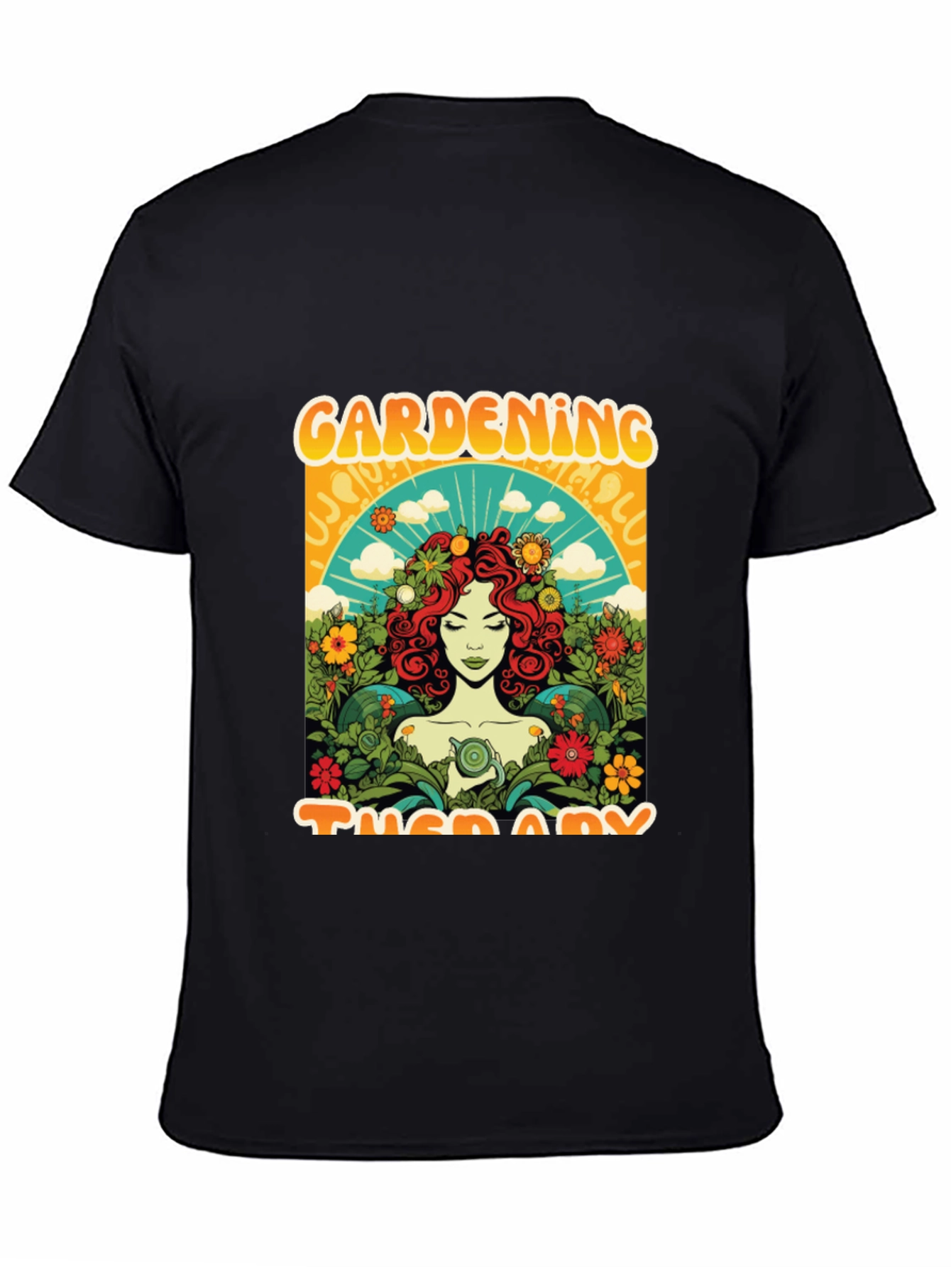 Gardening Therapy Graphic Tee