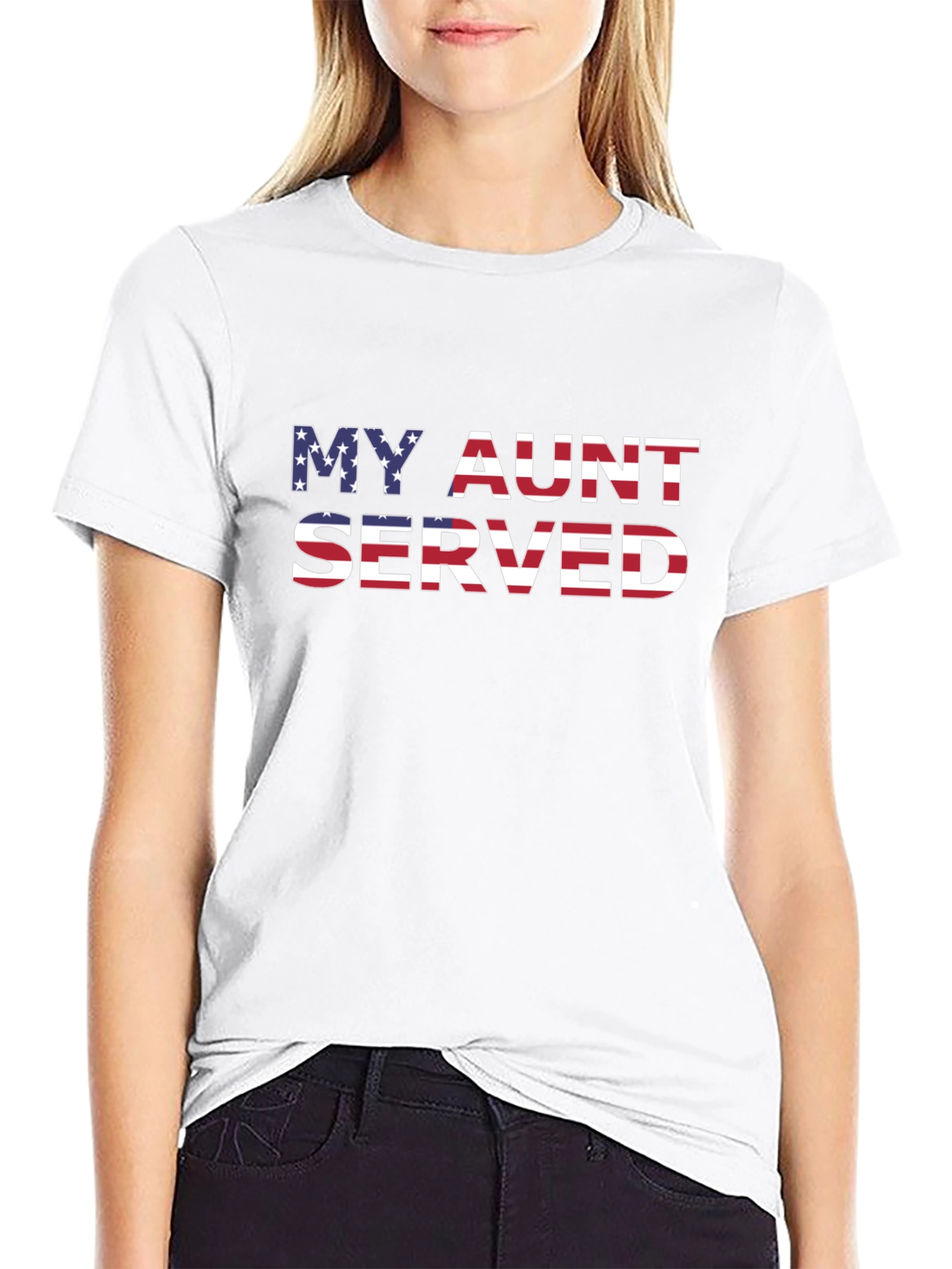 My Aunt Served Patriotic T-Shirt