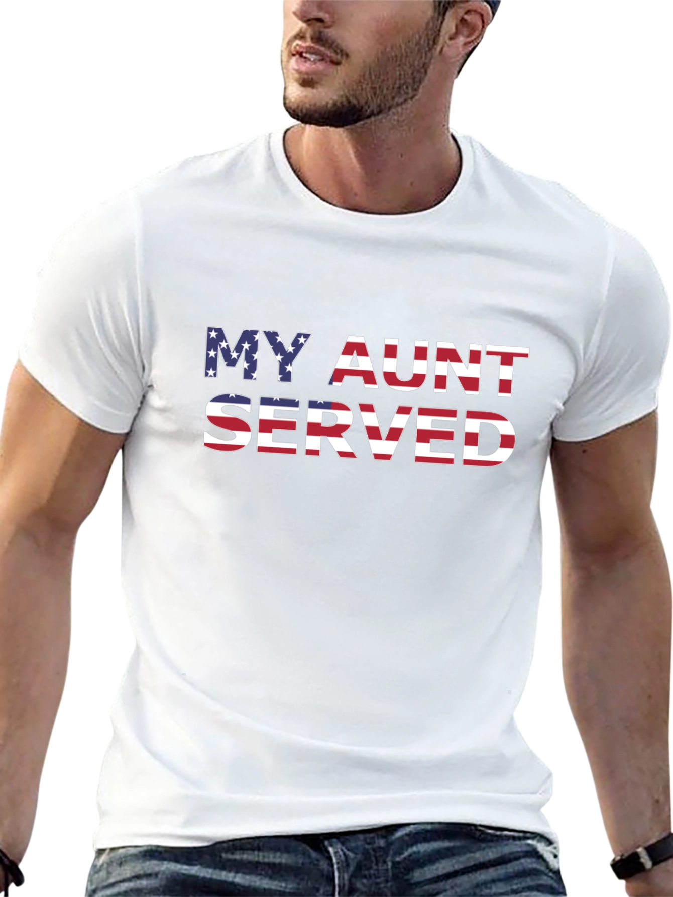 My Aunt Served Patriotic T-Shirt