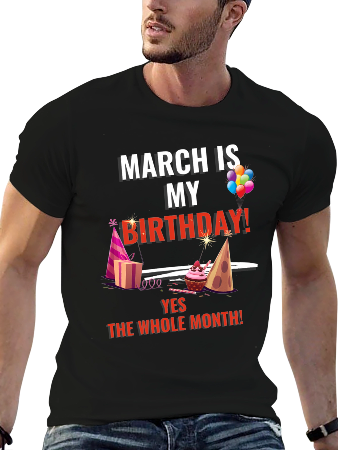 March Birthday Month T-Shirt