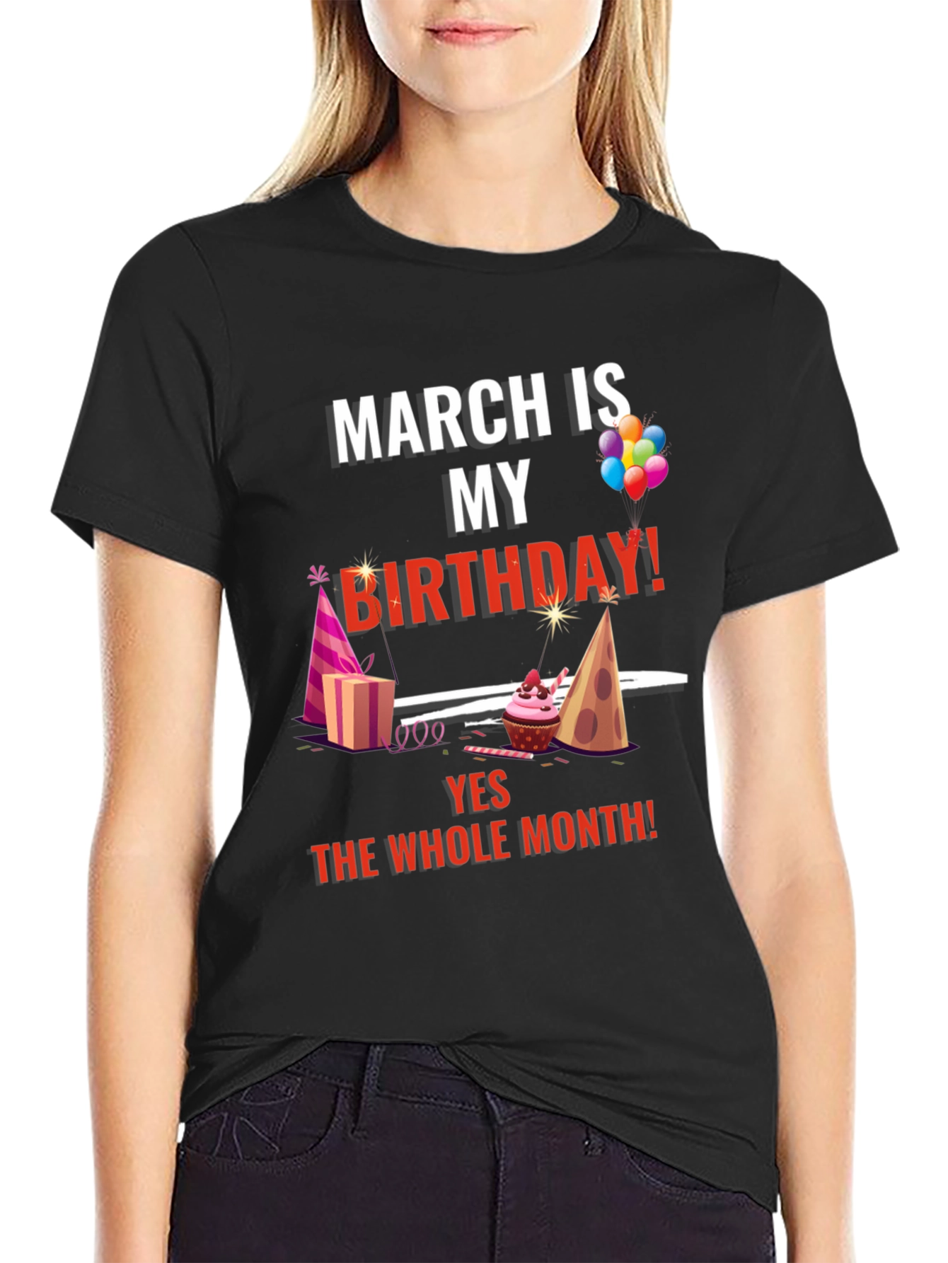 March Birthday Month T-Shirt