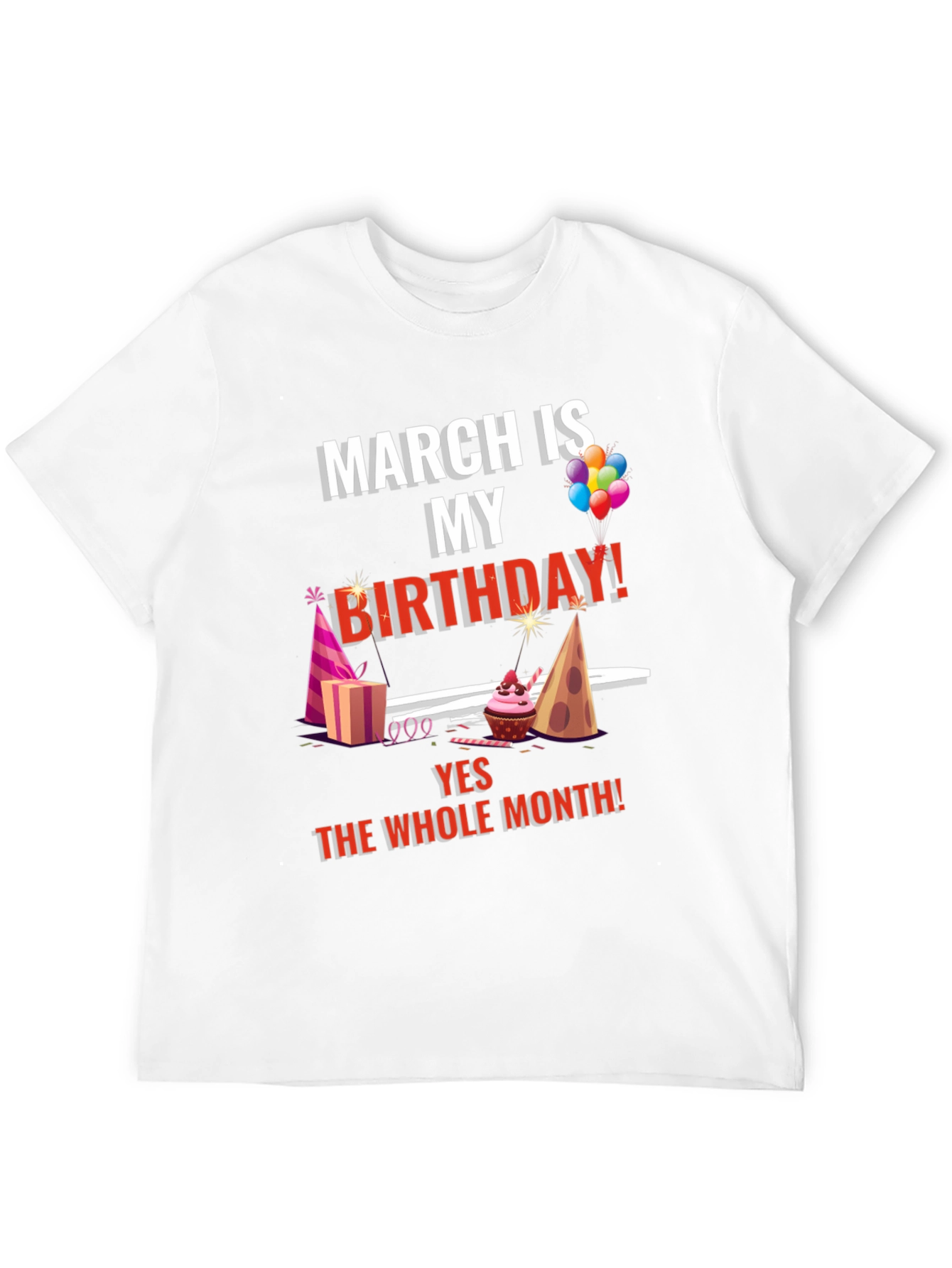 March Birthday Month T-Shirt