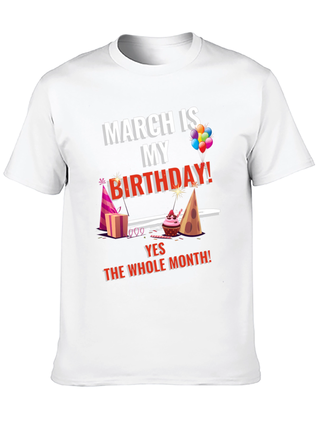 March Birthday Month T-Shirt