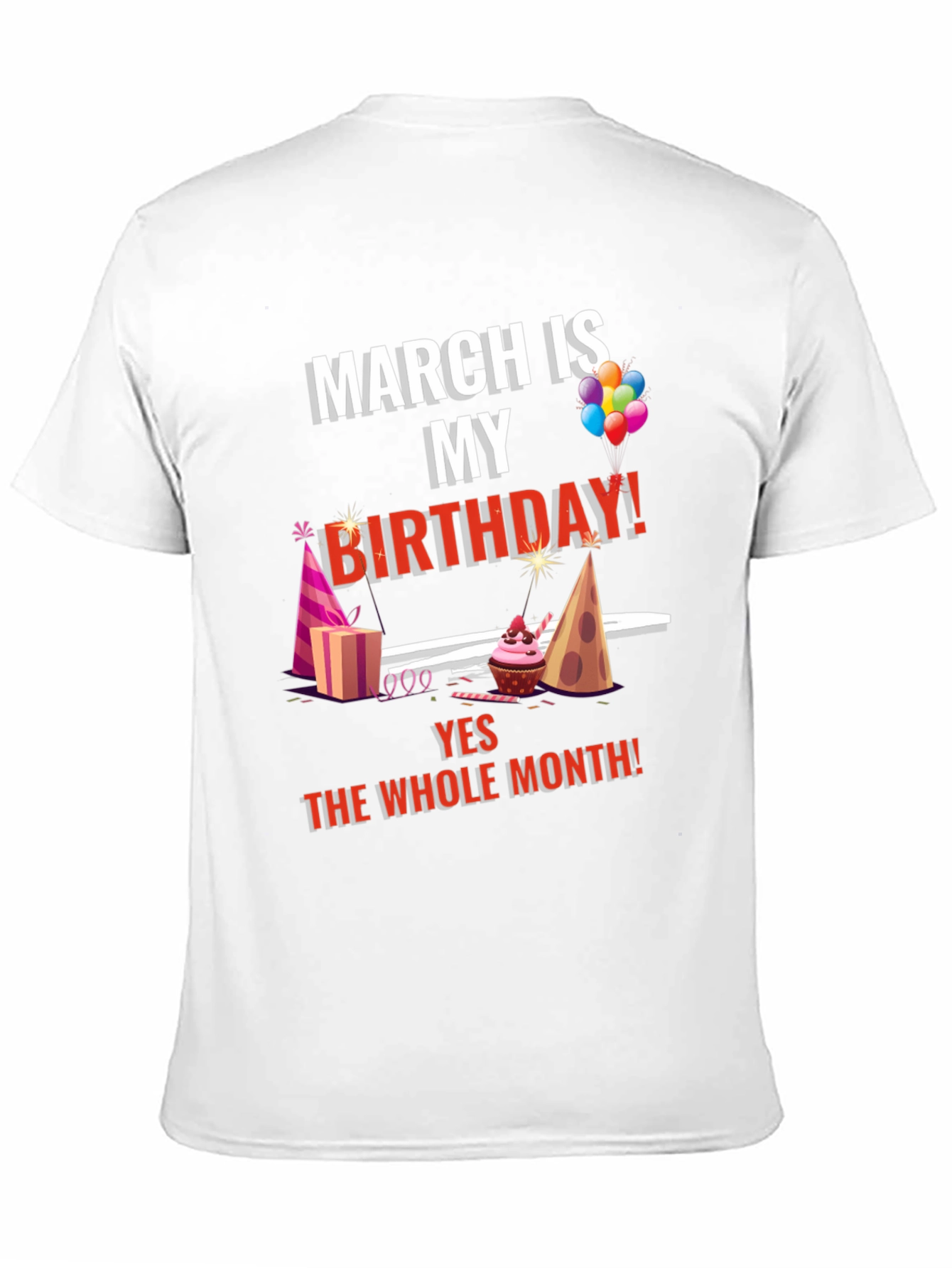 March Birthday Month T-Shirt