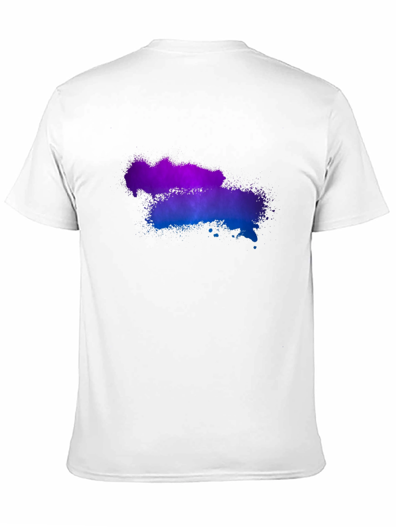 Abstract Color Wash T-Shirt