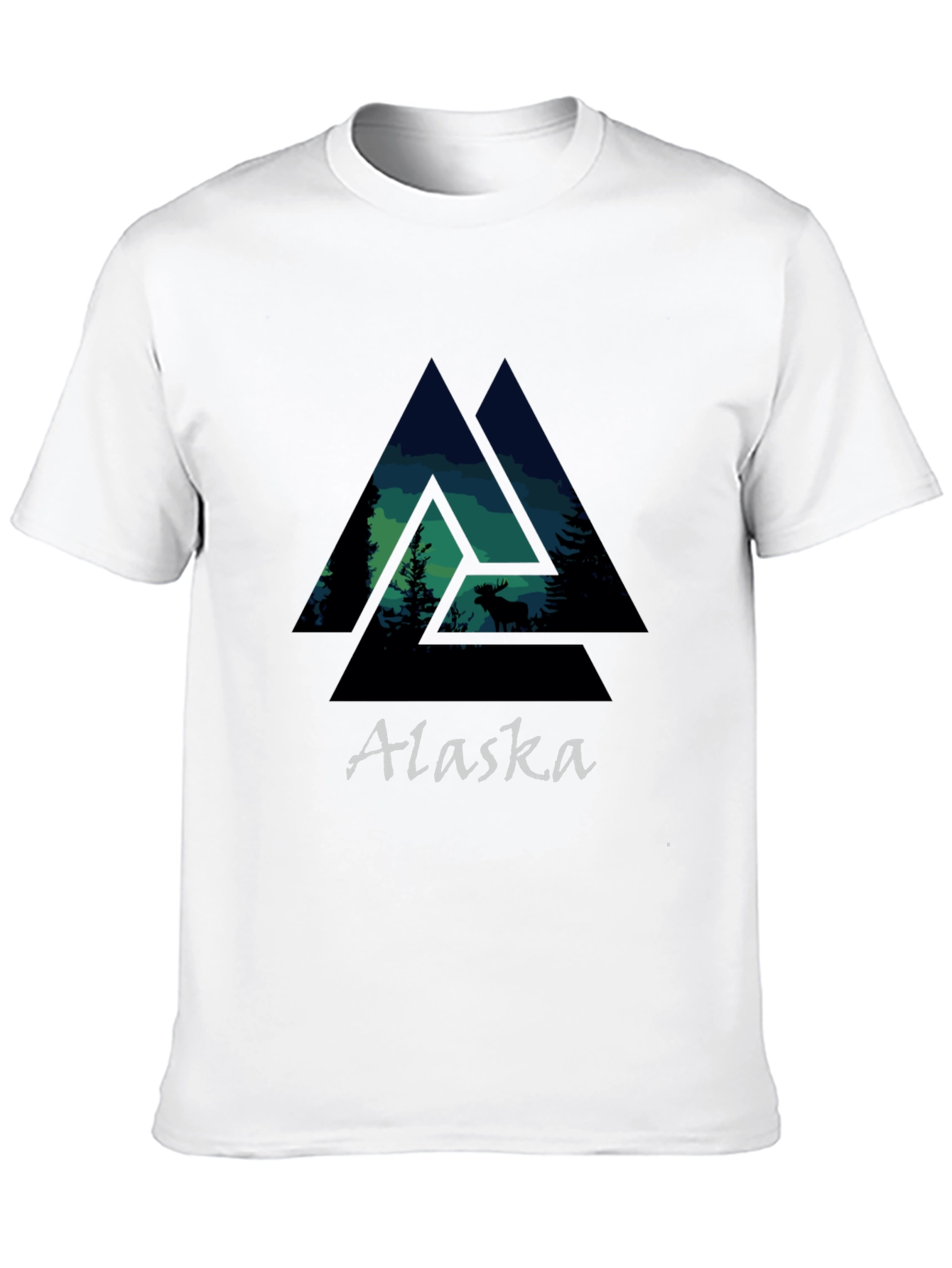 Alaska Wilderness T-Shirt - Mens Graphic Tee