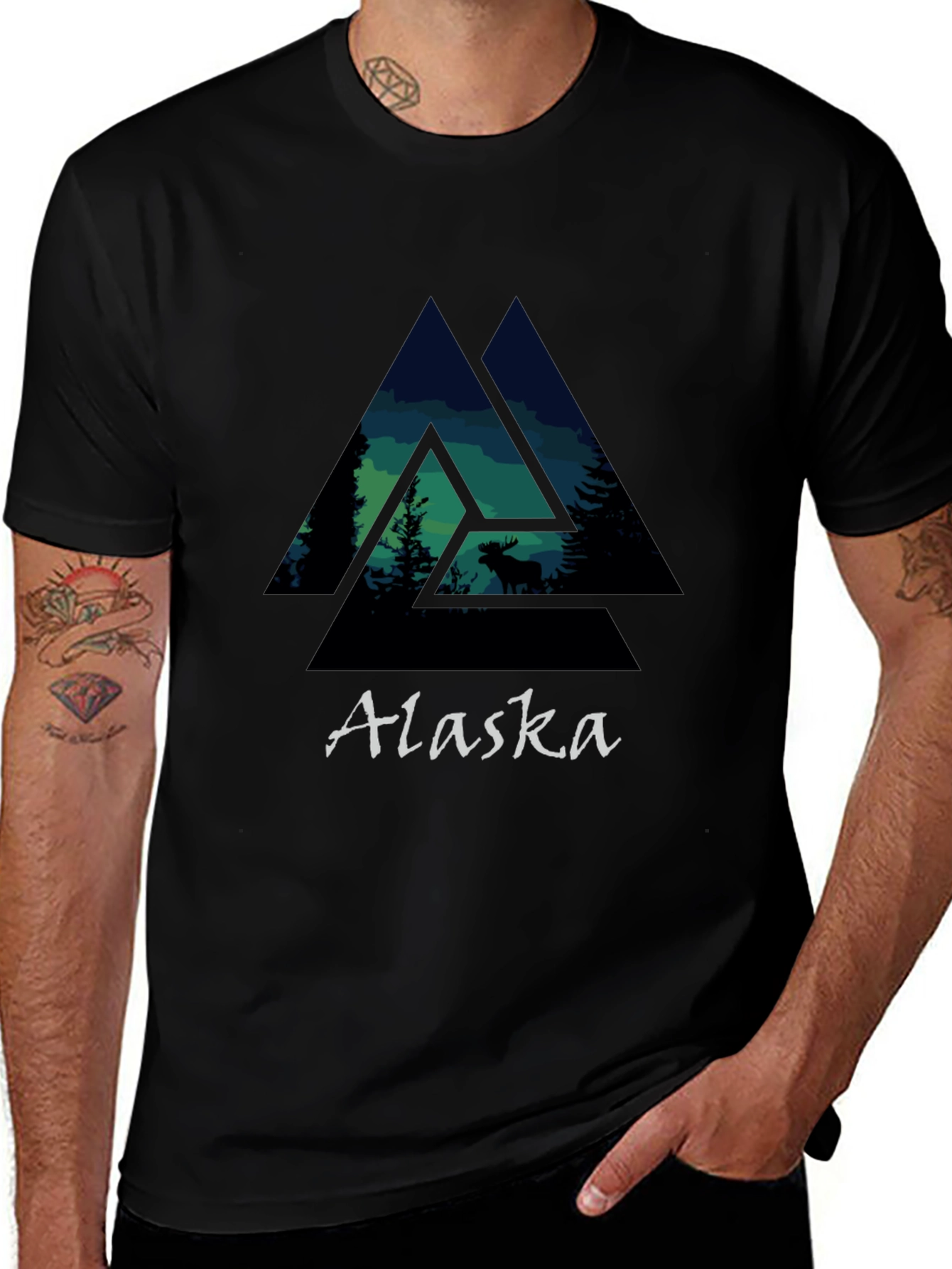 Alaska Wilderness T-Shirt - Mens Graphic Tee