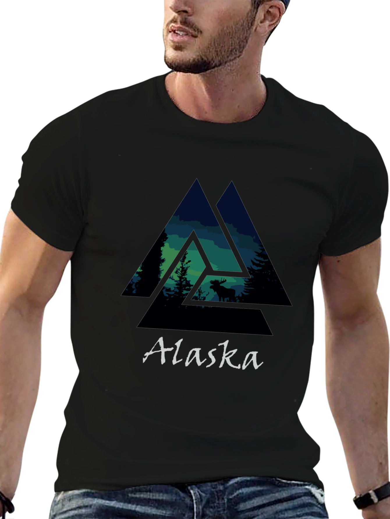 Alaska Wilderness T-Shirt - Mens Graphic Tee