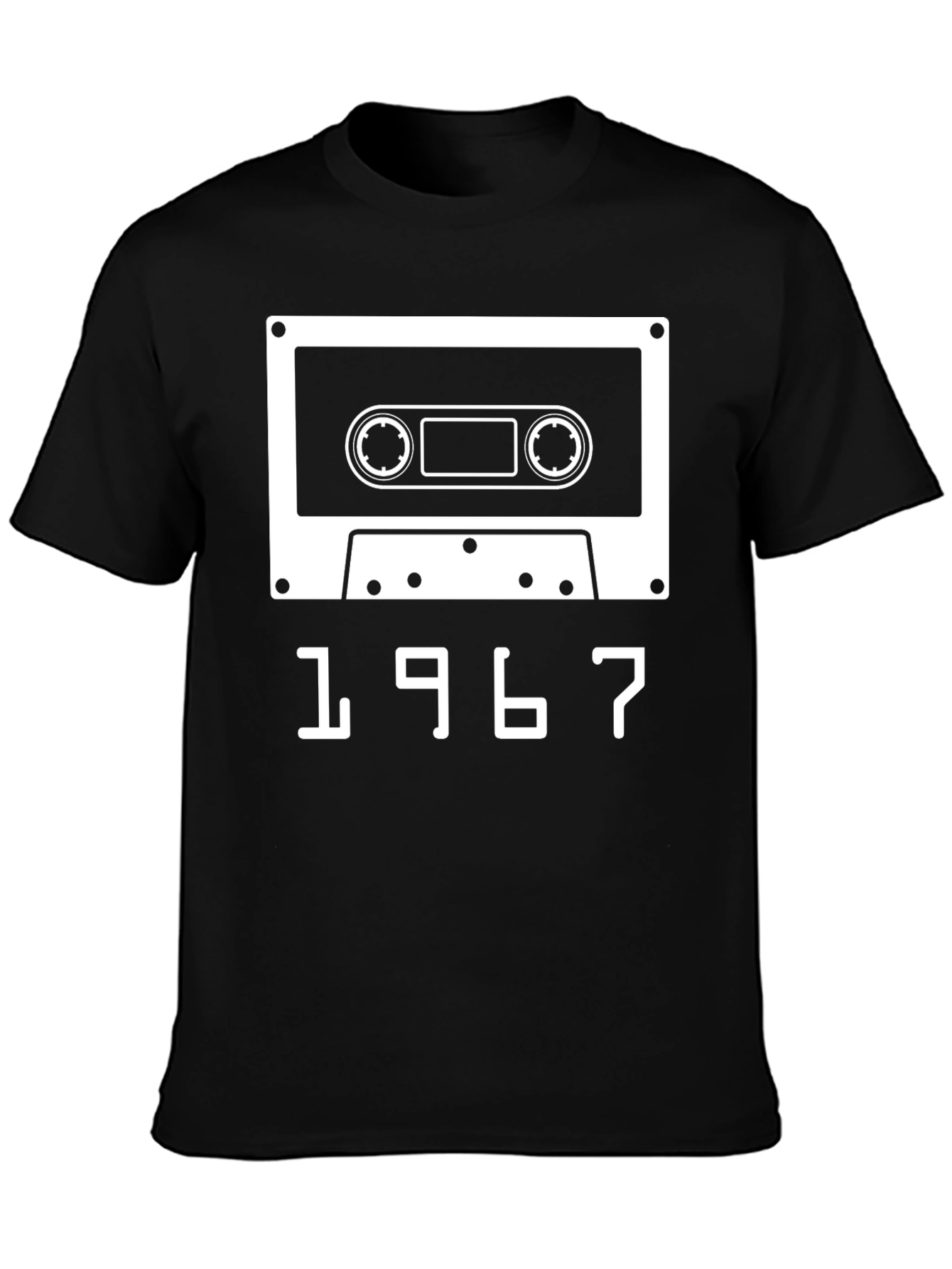 1967 Cassette Tape Graphic T-Shirt - Retro Cool