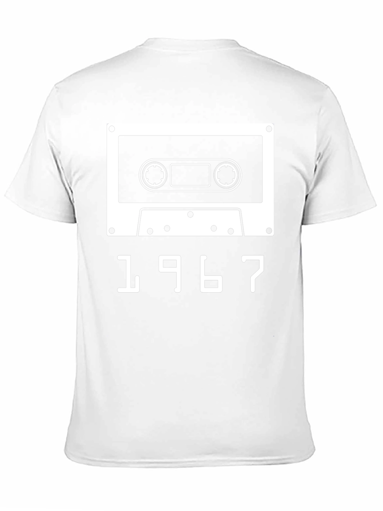1967 Cassette Tape Graphic T-Shirt - Retro Cool
