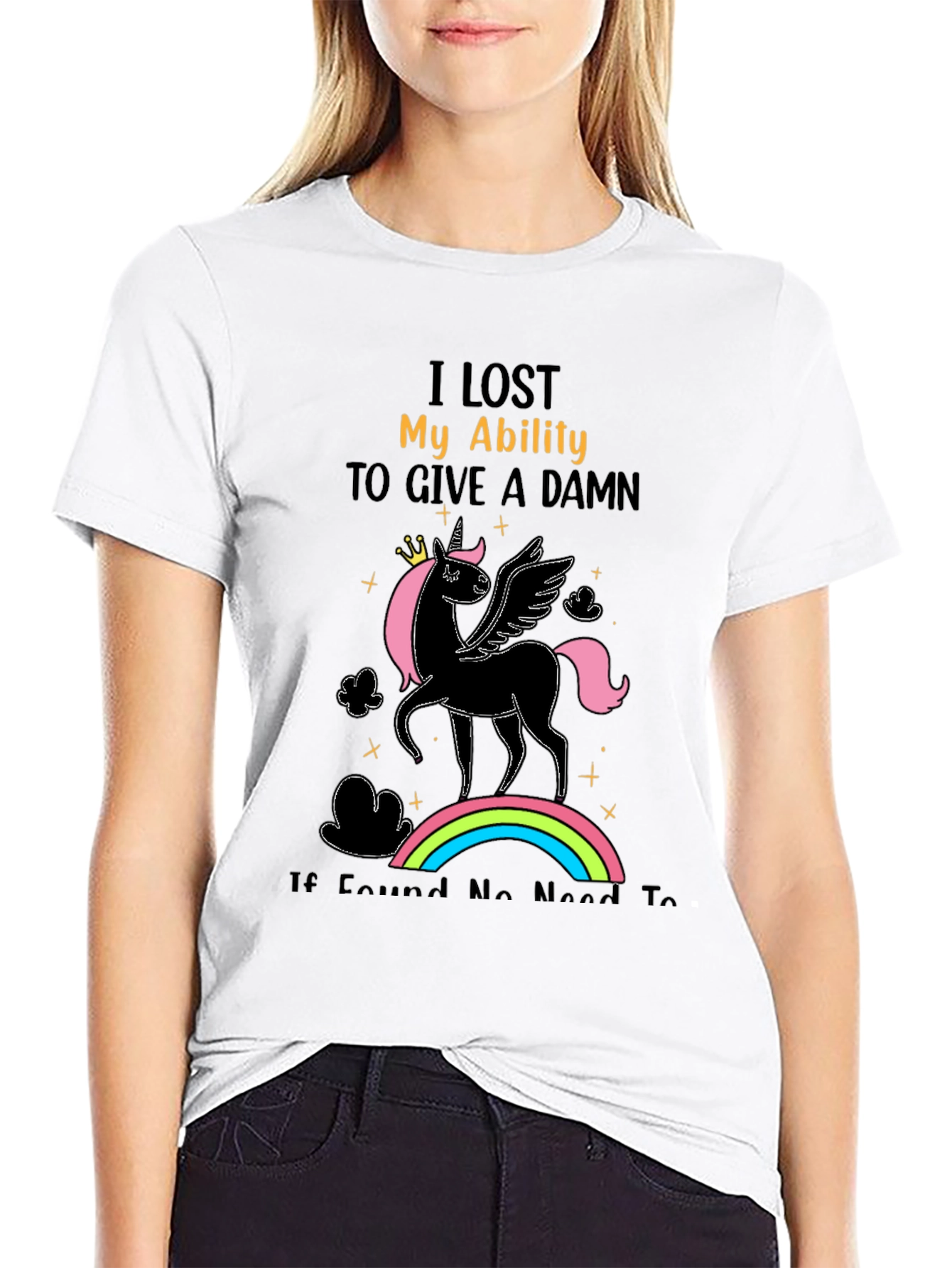Unicorn T-Shirt: I Lost My Ability