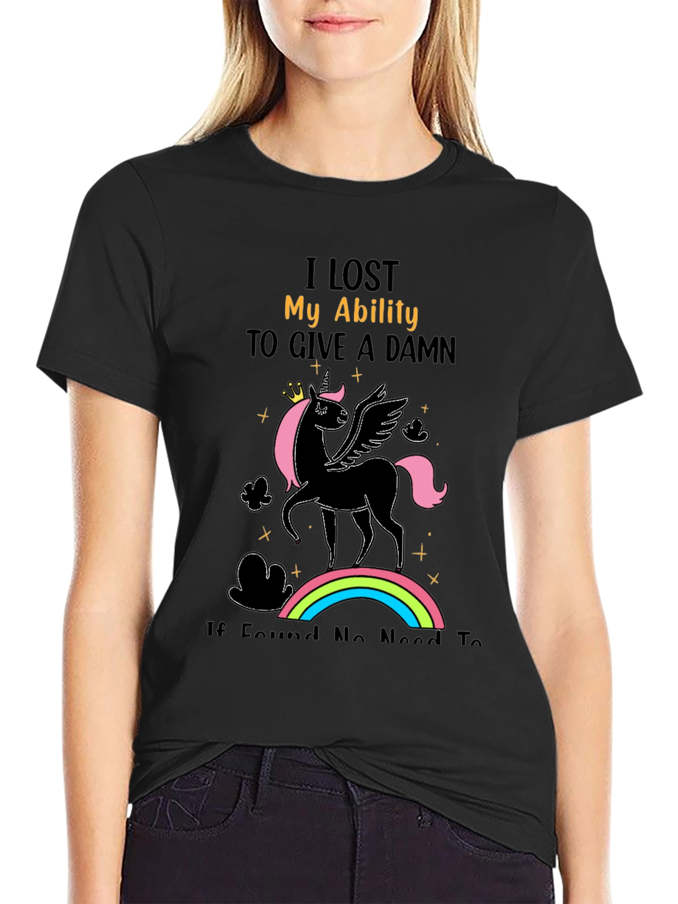 Unicorn T-Shirt: I Lost My Ability