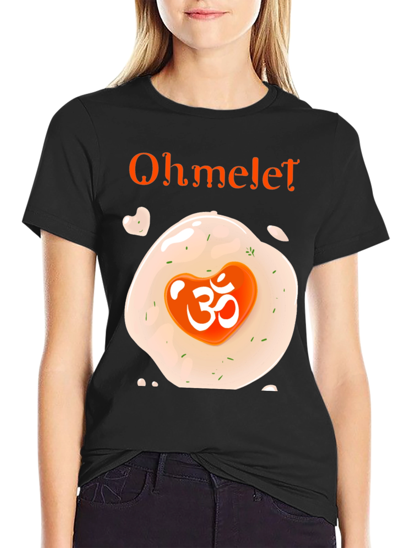 Ohm-elet T-Shirt - Funny Om Symbol Egg Design