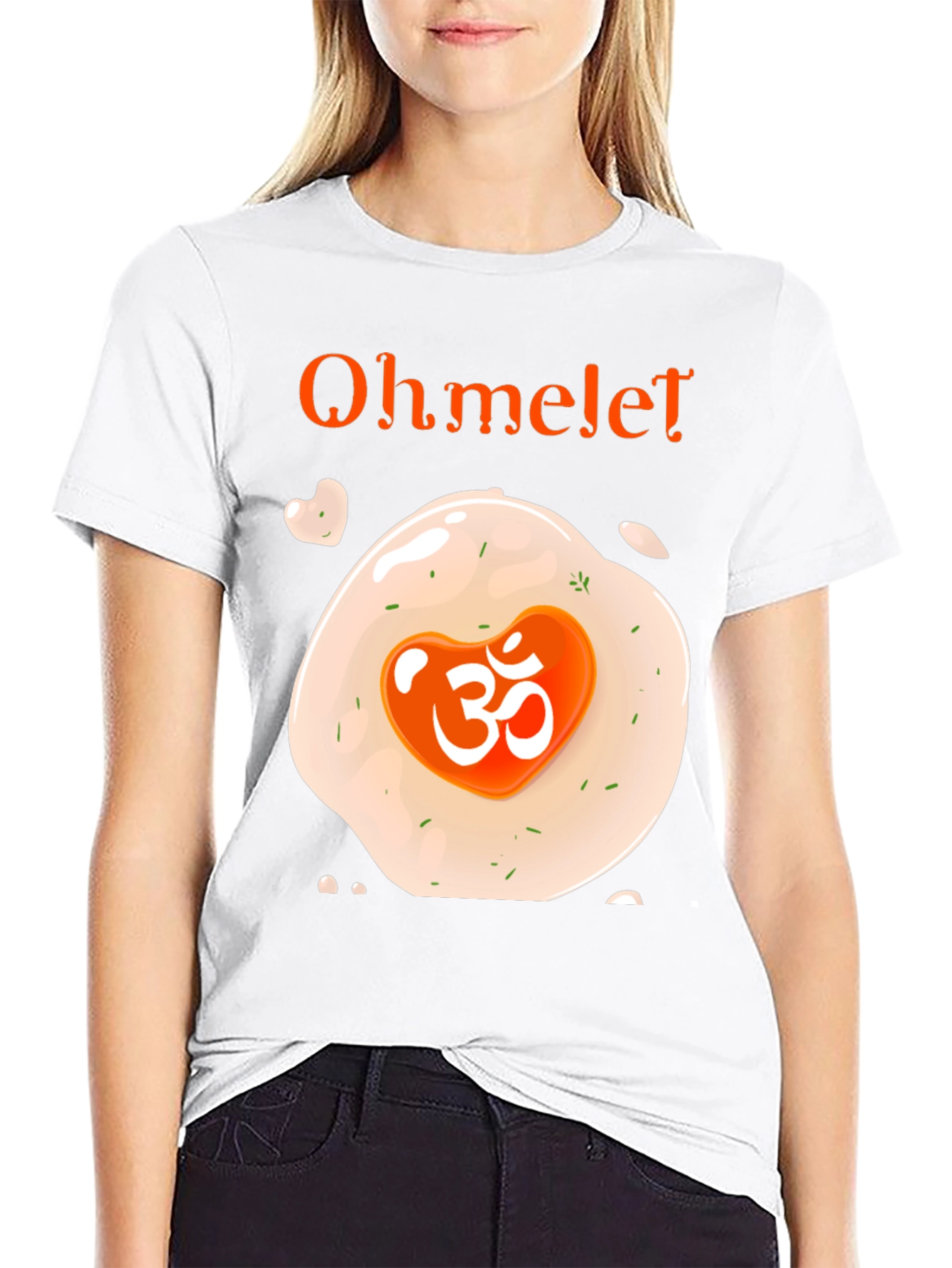Ohm-elet T-Shirt - Funny Om Symbol Egg Design