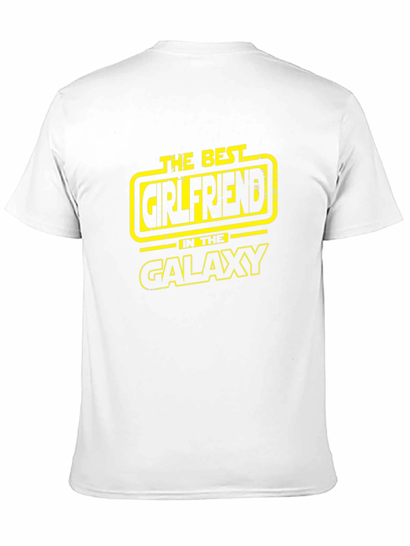 Best Girlfriend Galaxy T-Shirt - Black