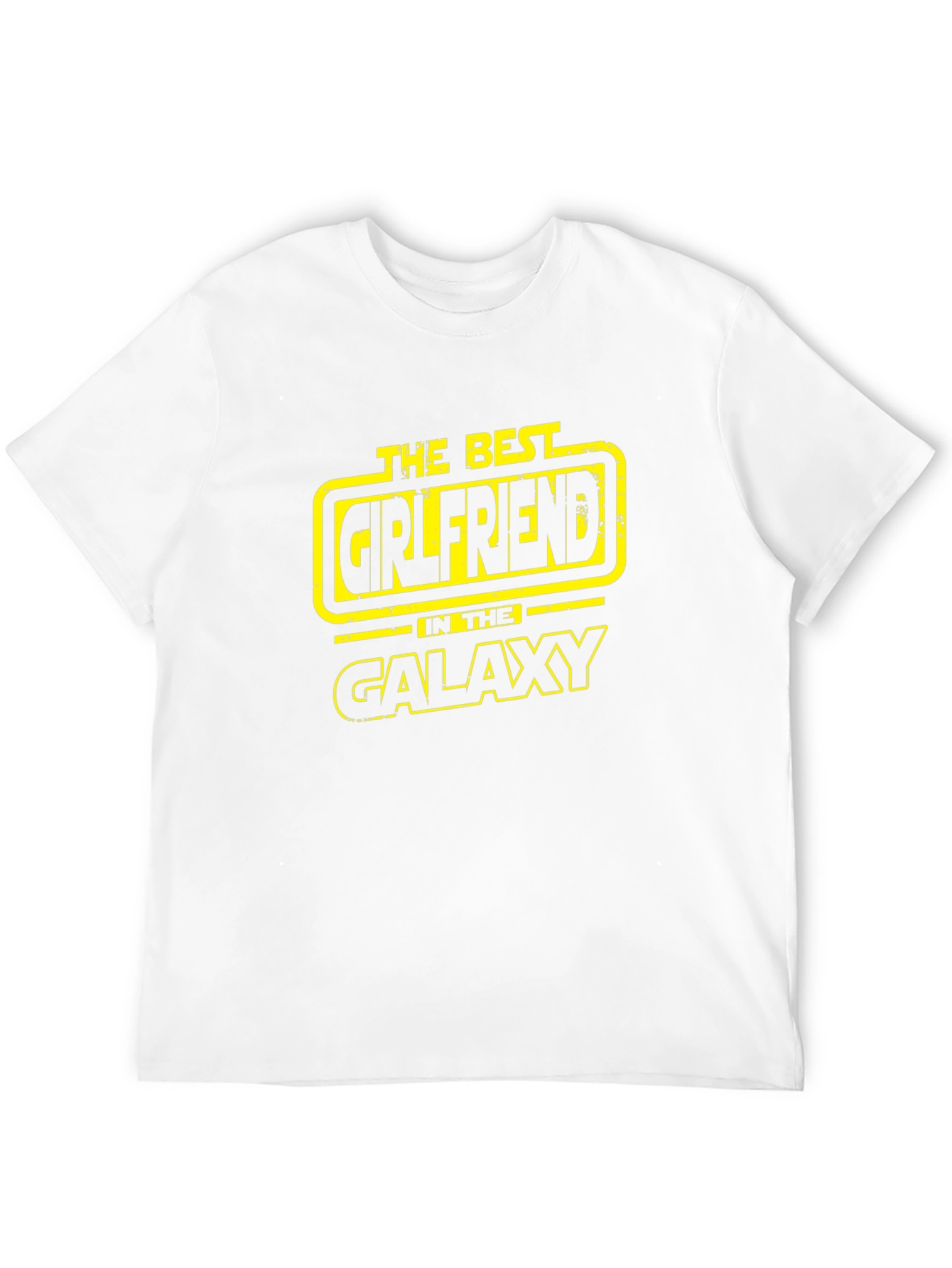 Best Girlfriend Galaxy T-Shirt - Black