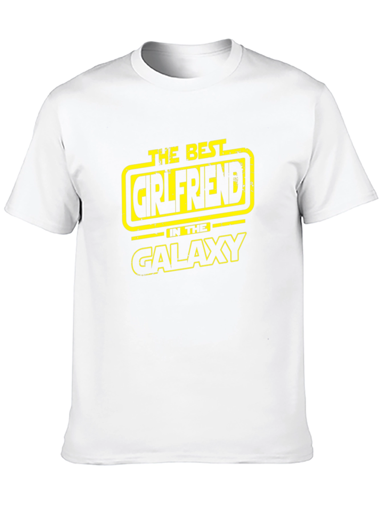 Best Girlfriend Galaxy T-Shirt - Black