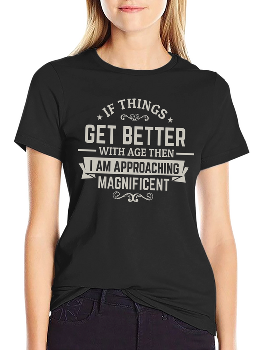 Ageing Magnificent T-Shirt - Black