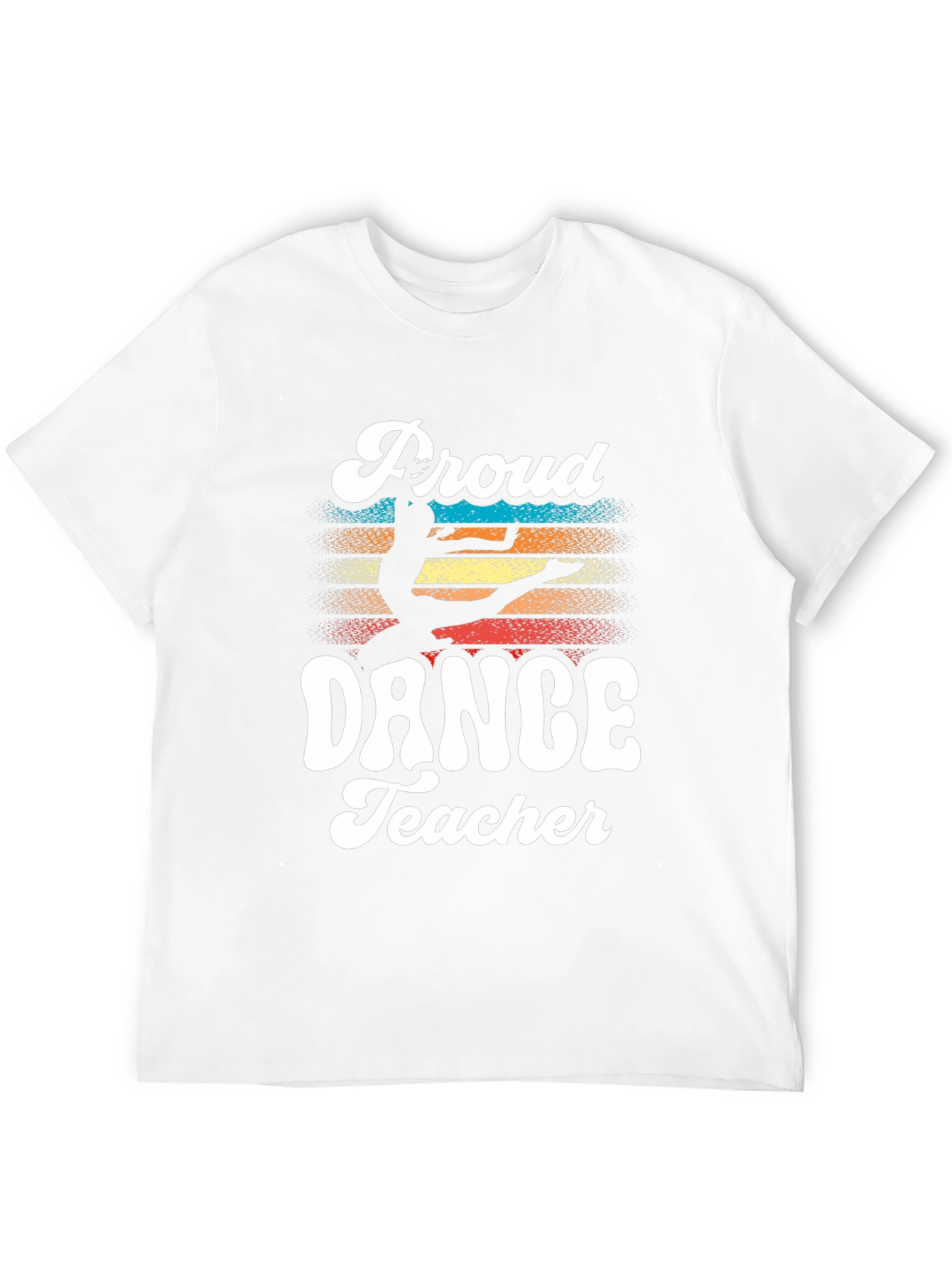 Proud Dance Teacher T-Shirt Retro Design