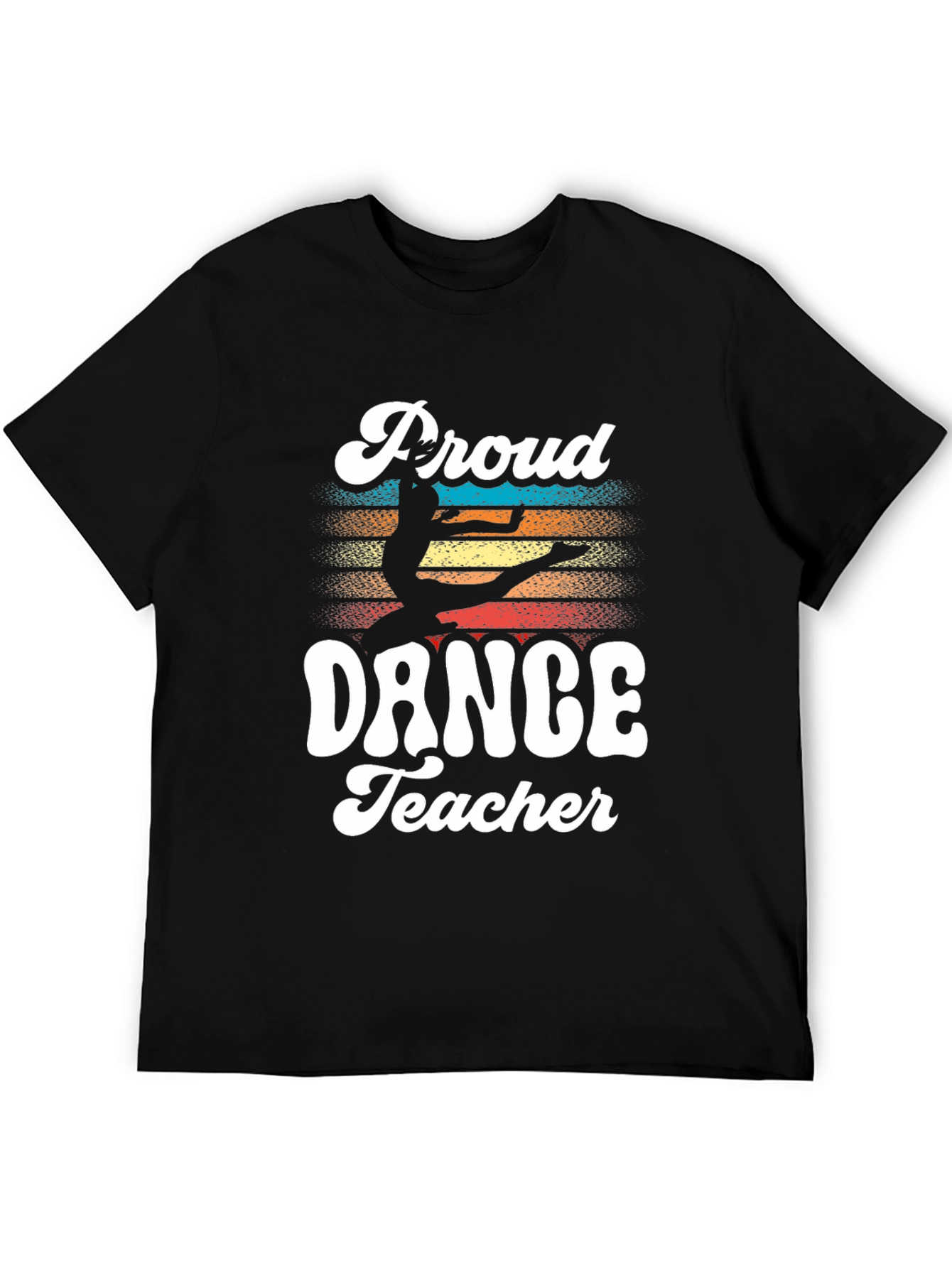 Proud Dance Teacher T-Shirt Retro Design