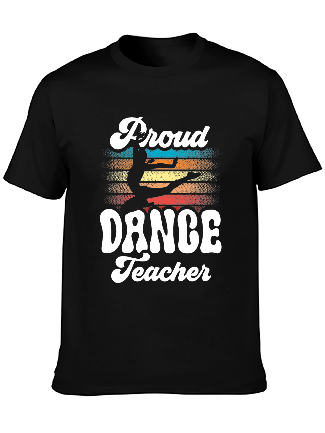 Proud Dance Teacher T-Shirt Retro Design