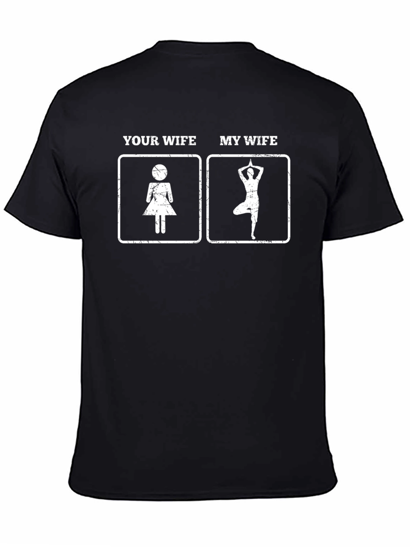 Funny Wife Graphic T-Shirt - Yoga & Humor