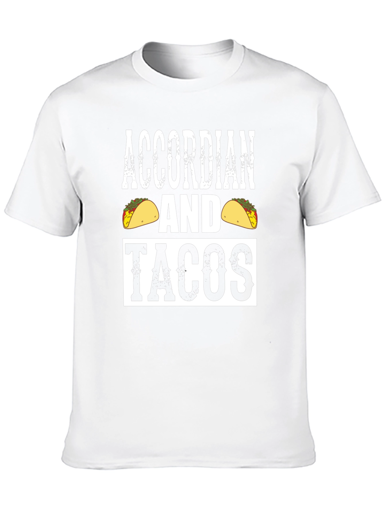 Accordion and Tacos Graphic Tee